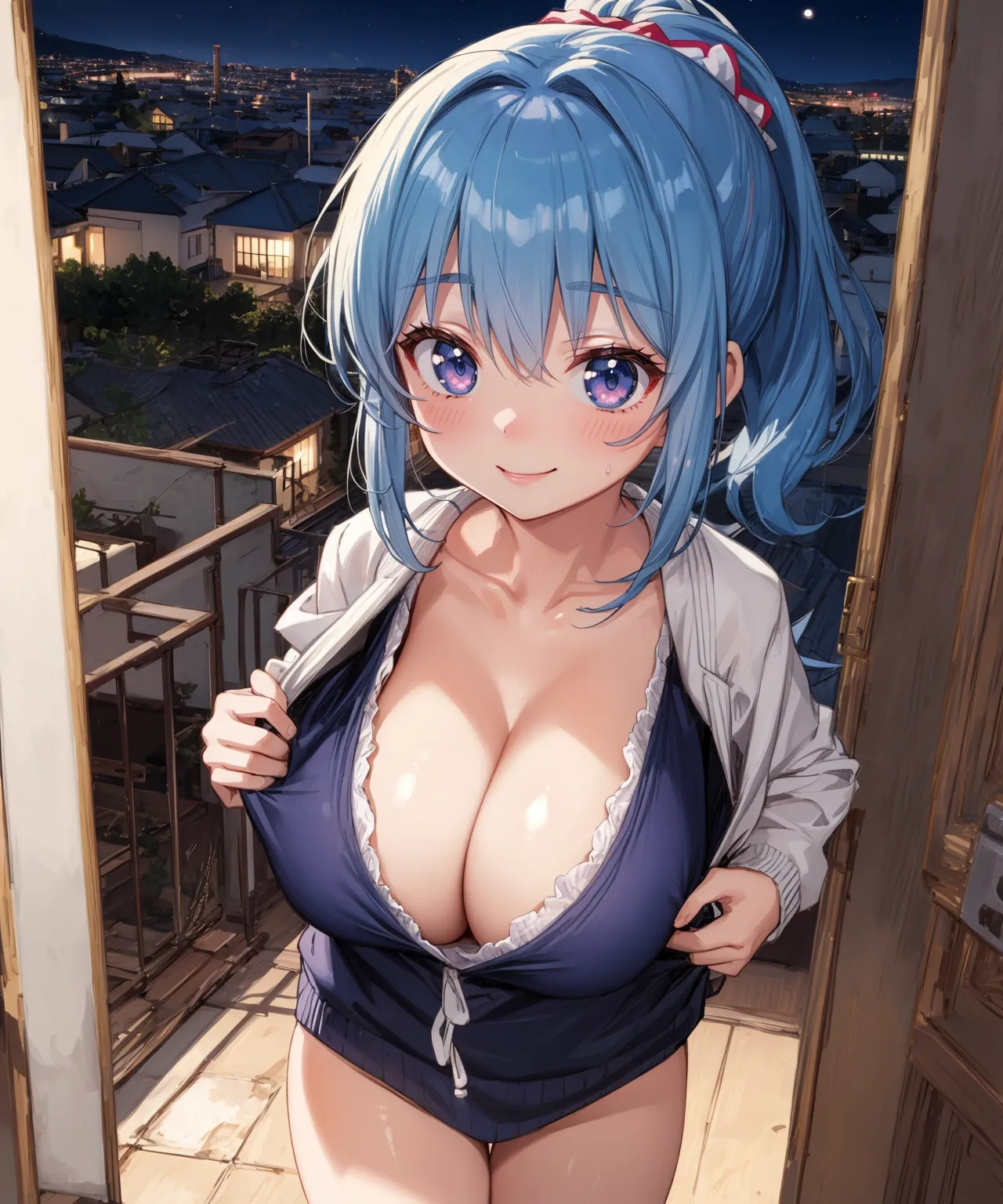 【「爆乳・超乳」AIエロ画像（イラスト・アニメ・二次元風）5621枚まとめ！(25ページ目)のエロ画像20枚目