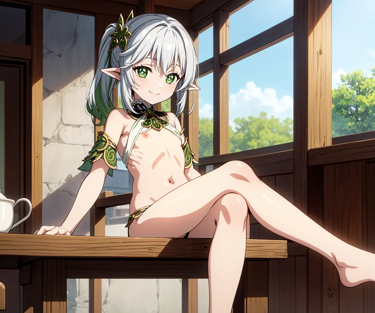 【「貧乳」AIエロ画像（イラスト・アニメ・二次元風）8390枚まとめ！(38ページ目)のエロ画像29枚目