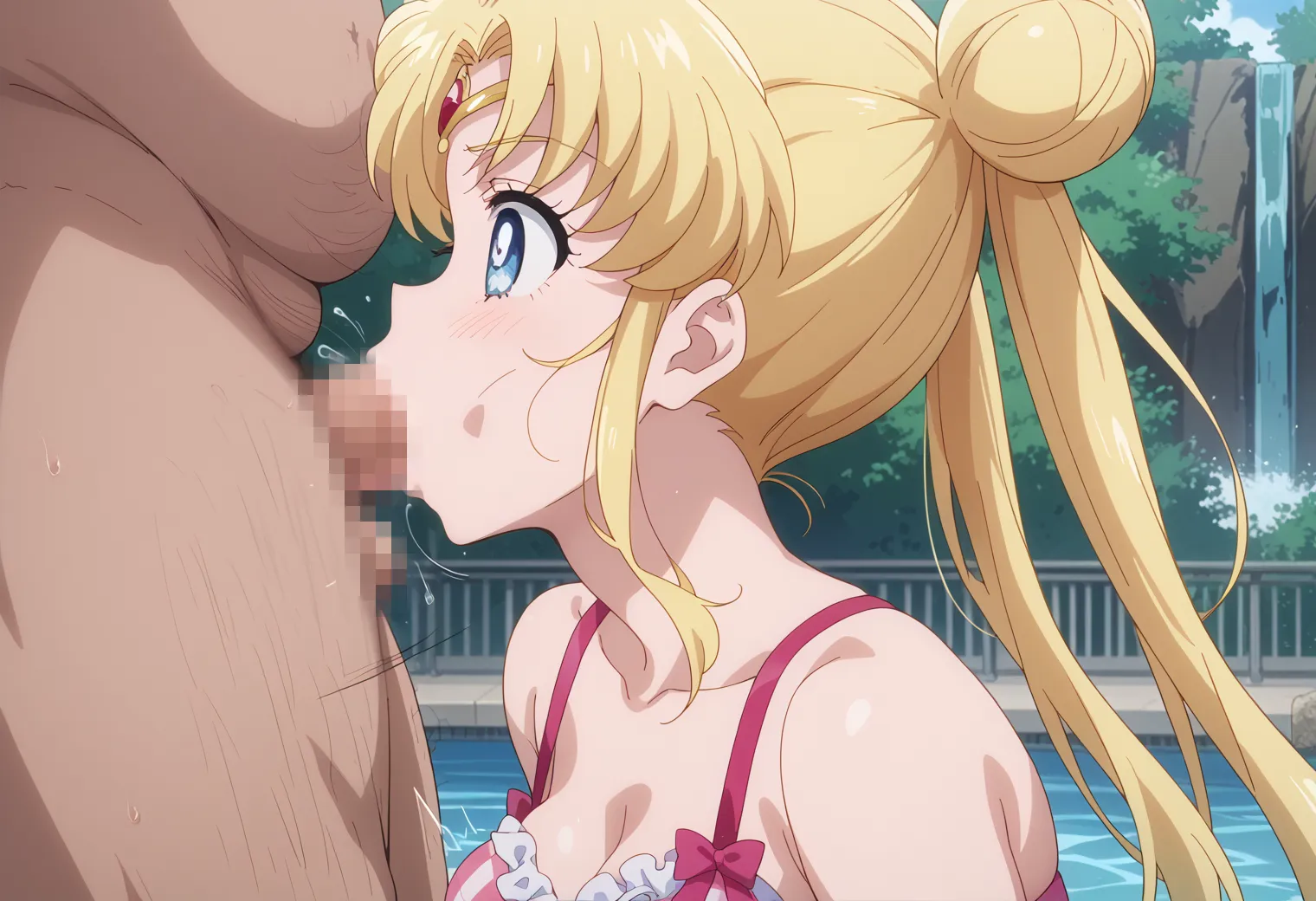 【「下着（ブラジャー・パンティ）」AIエロ画像（イラスト・アニメ・二次元風）15996枚まとめ！(71ページ目)のエロ画像30枚目