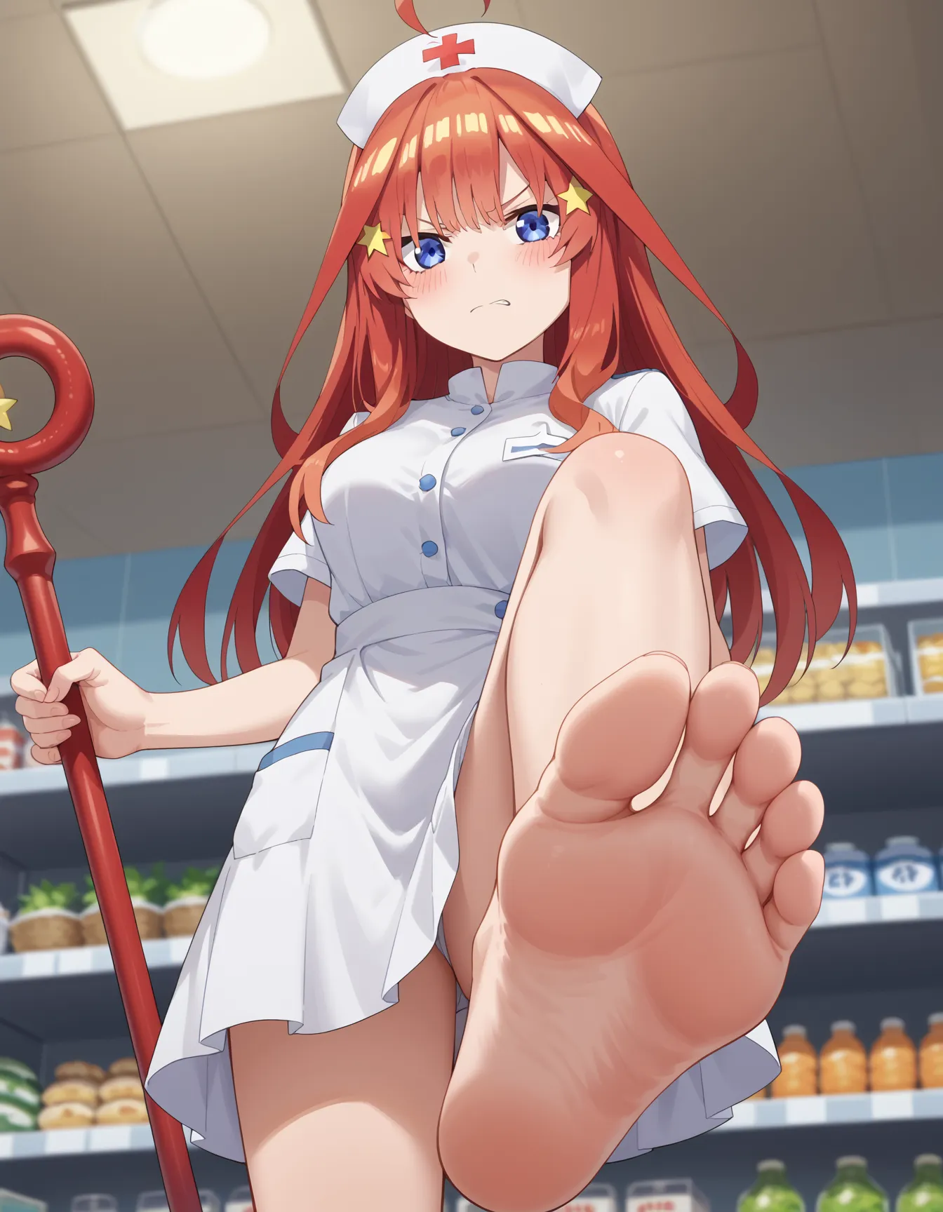【「ナース・看護婦」AIエロ画像（イラスト・アニメ・二次元風）654枚まとめ！(3ページ目)のエロ画像27枚目