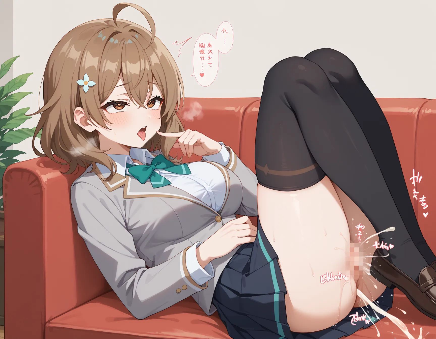 【「学制服」AIエロ画像（イラスト・アニメ・二次元風）4855枚まとめ！(20ページ目)のエロ画像30枚目