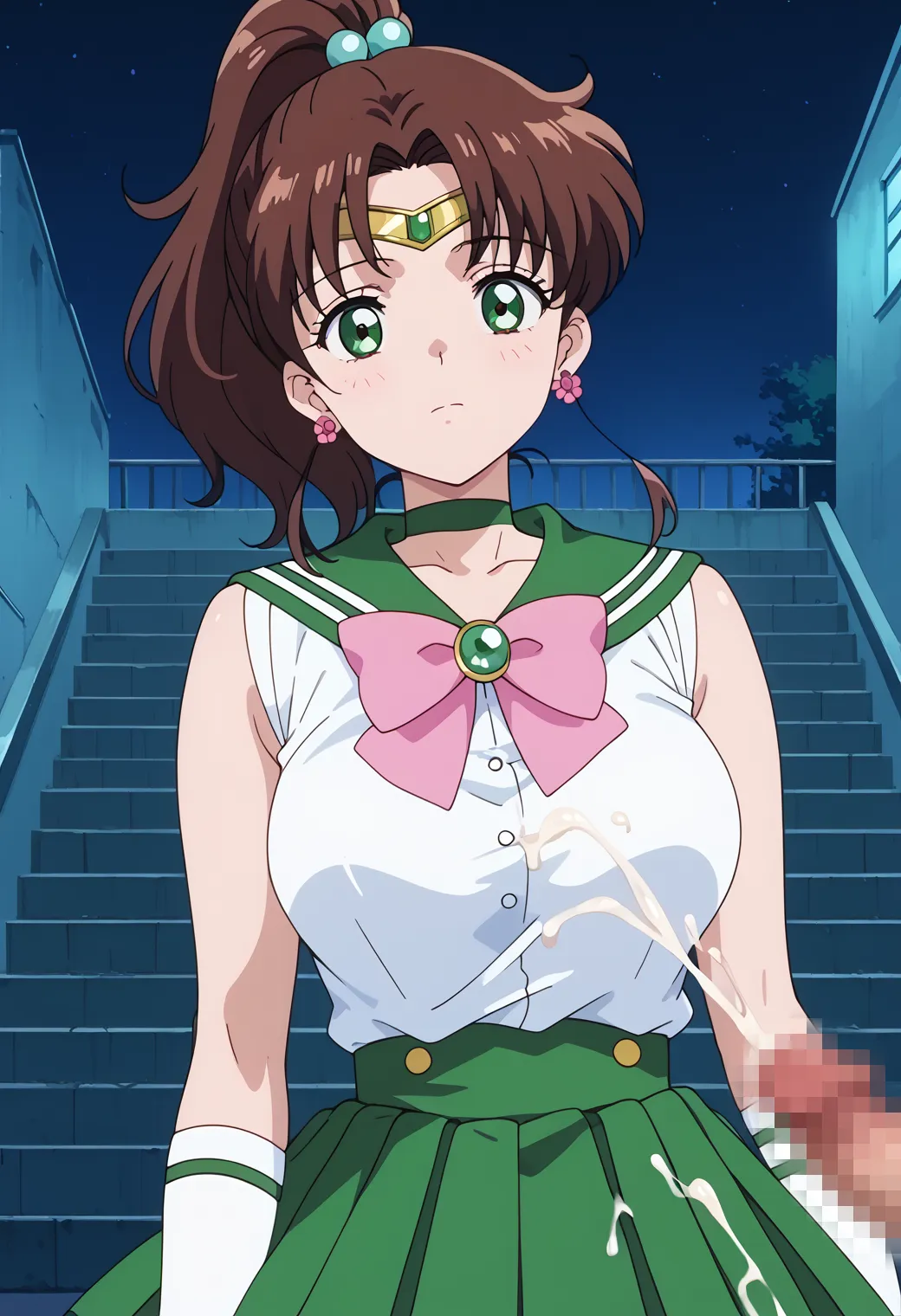 【「腋・脇」AIエロ画像（イラスト・アニメ・二次元風）4705枚まとめ！(21ページ目)のエロ画像2枚目
