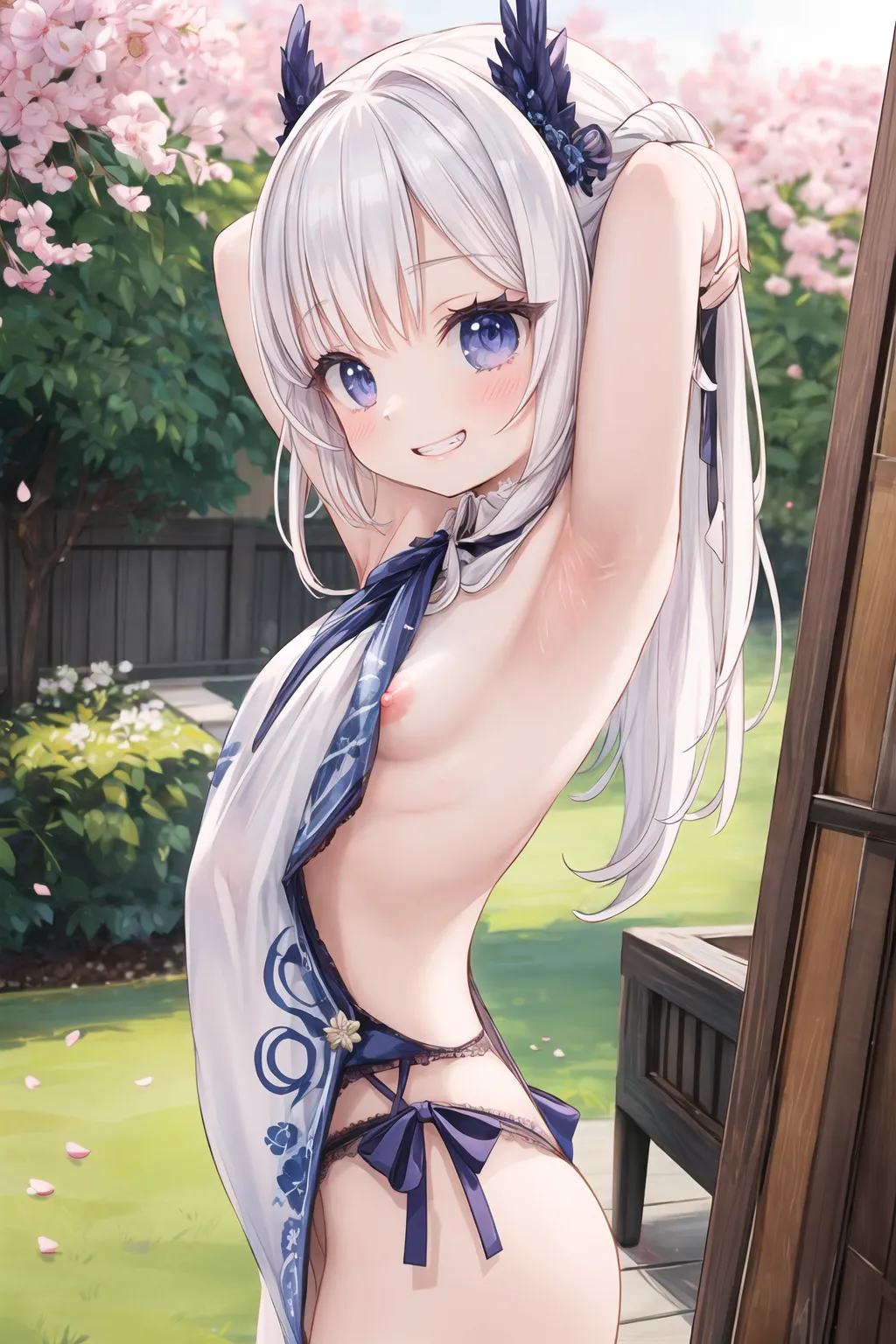 【「腋・脇」AIエロ画像（イラスト・アニメ・二次元風）4705枚まとめ！(20ページ目)のエロ画像29枚目