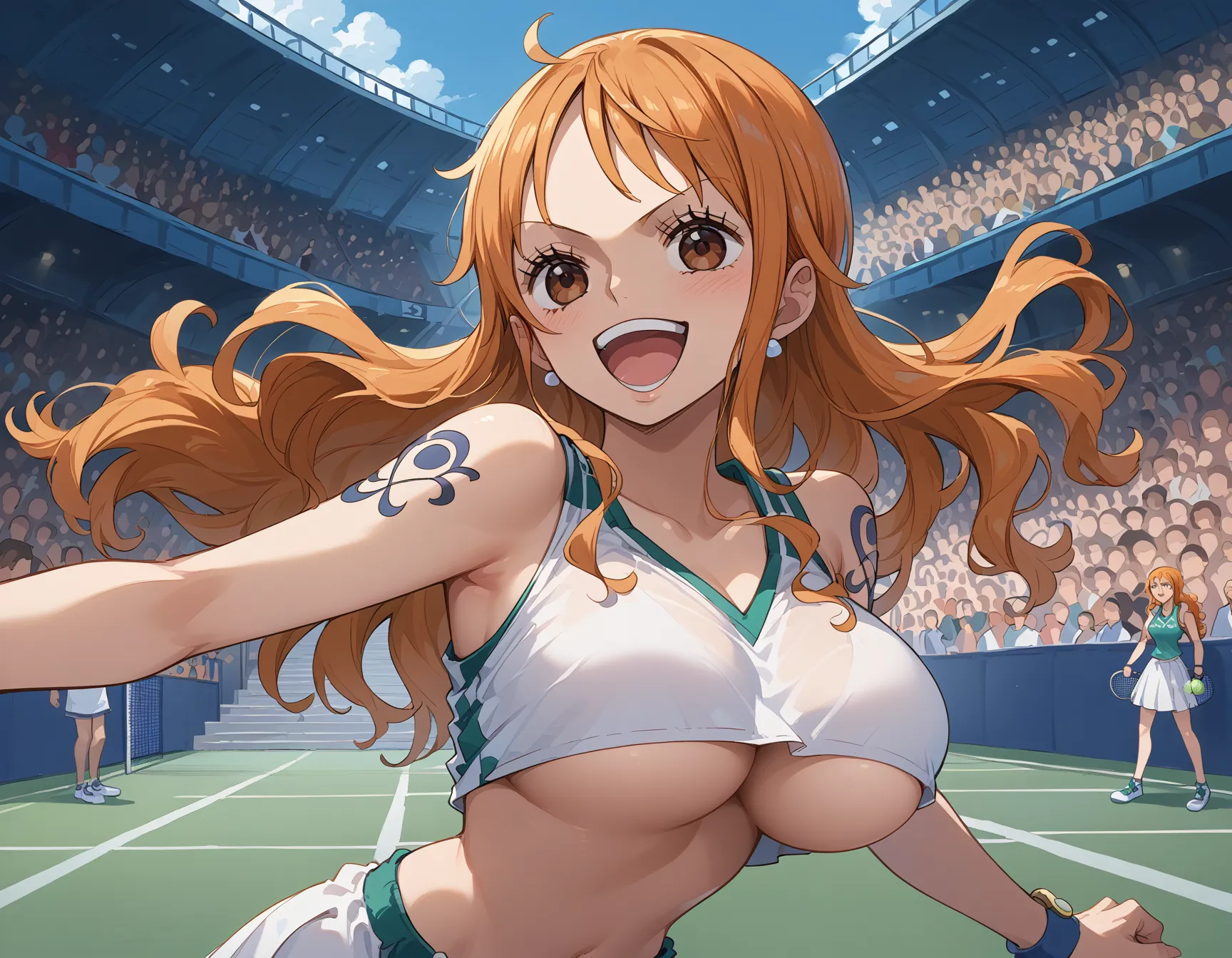 【「巨乳」AIエロ画像（イラスト・アニメ・二次元風）26161枚まとめ！(118ページ目)のエロ画像16枚目