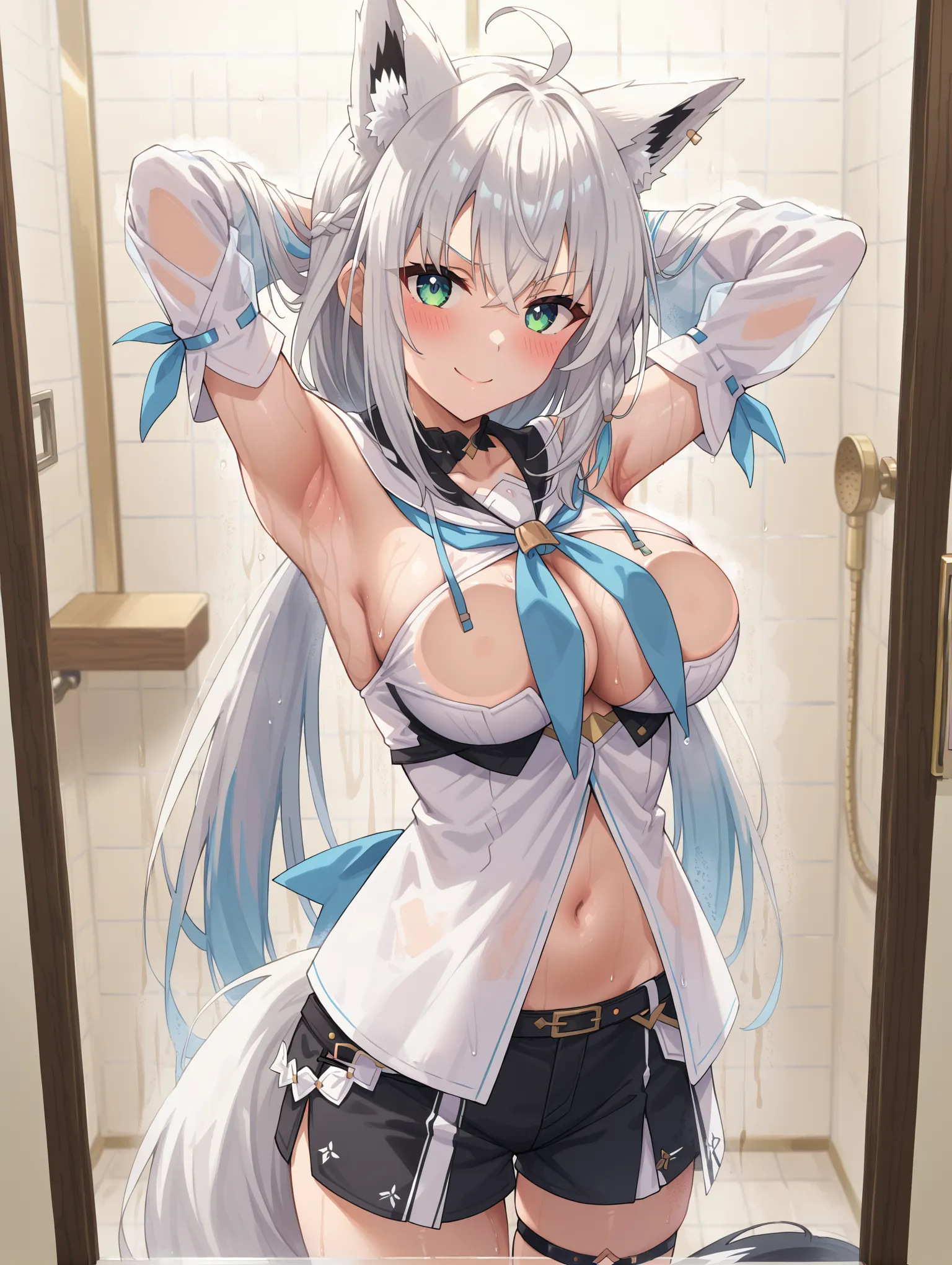 【「下着（ブラジャー・パンティ）」AIエロ画像（イラスト・アニメ・二次元風）15996枚まとめ！(70ページ目)のエロ画像13枚目