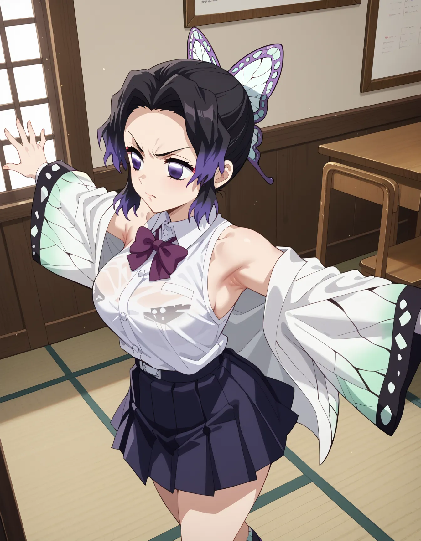 【「学制服」AIエロ画像（イラスト・アニメ・二次元風）4855枚まとめ！(20ページ目)のエロ画像12枚目