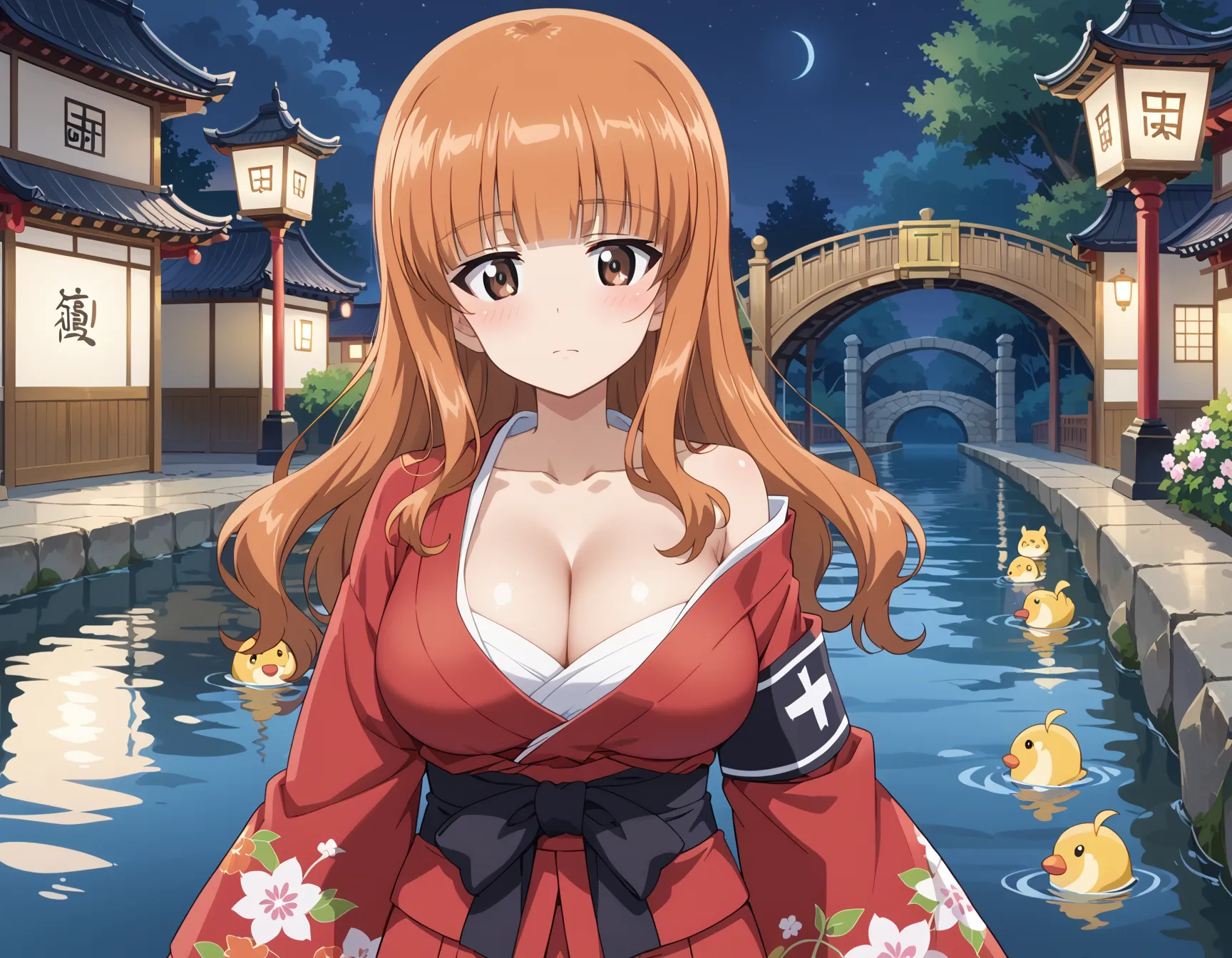 【「着物」AIエロ画像（イラスト・アニメ・二次元風）1472枚まとめ！(6ページ目)のエロ画像27枚目