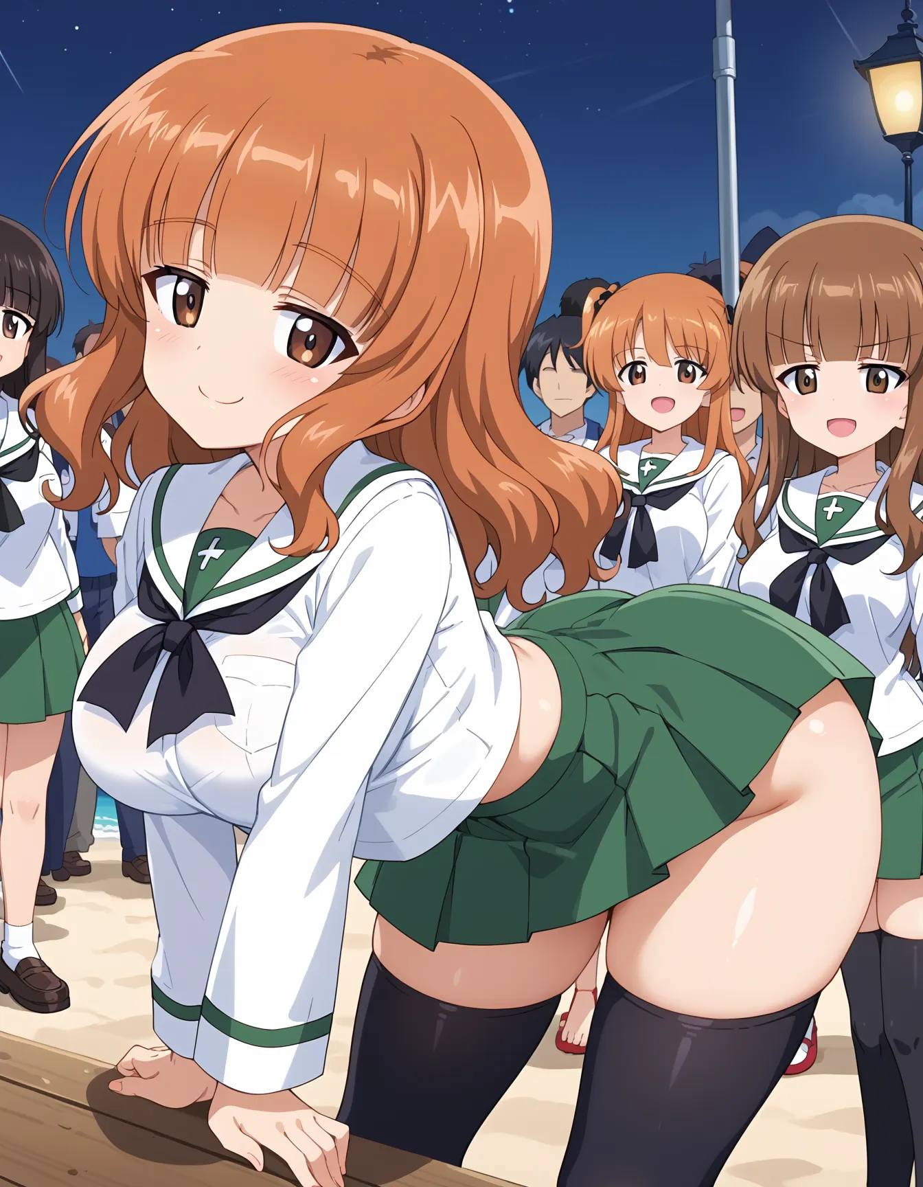 【「学制服」AIエロ画像（イラスト・アニメ・二次元風）4855枚まとめ！(20ページ目)のエロ画像9枚目