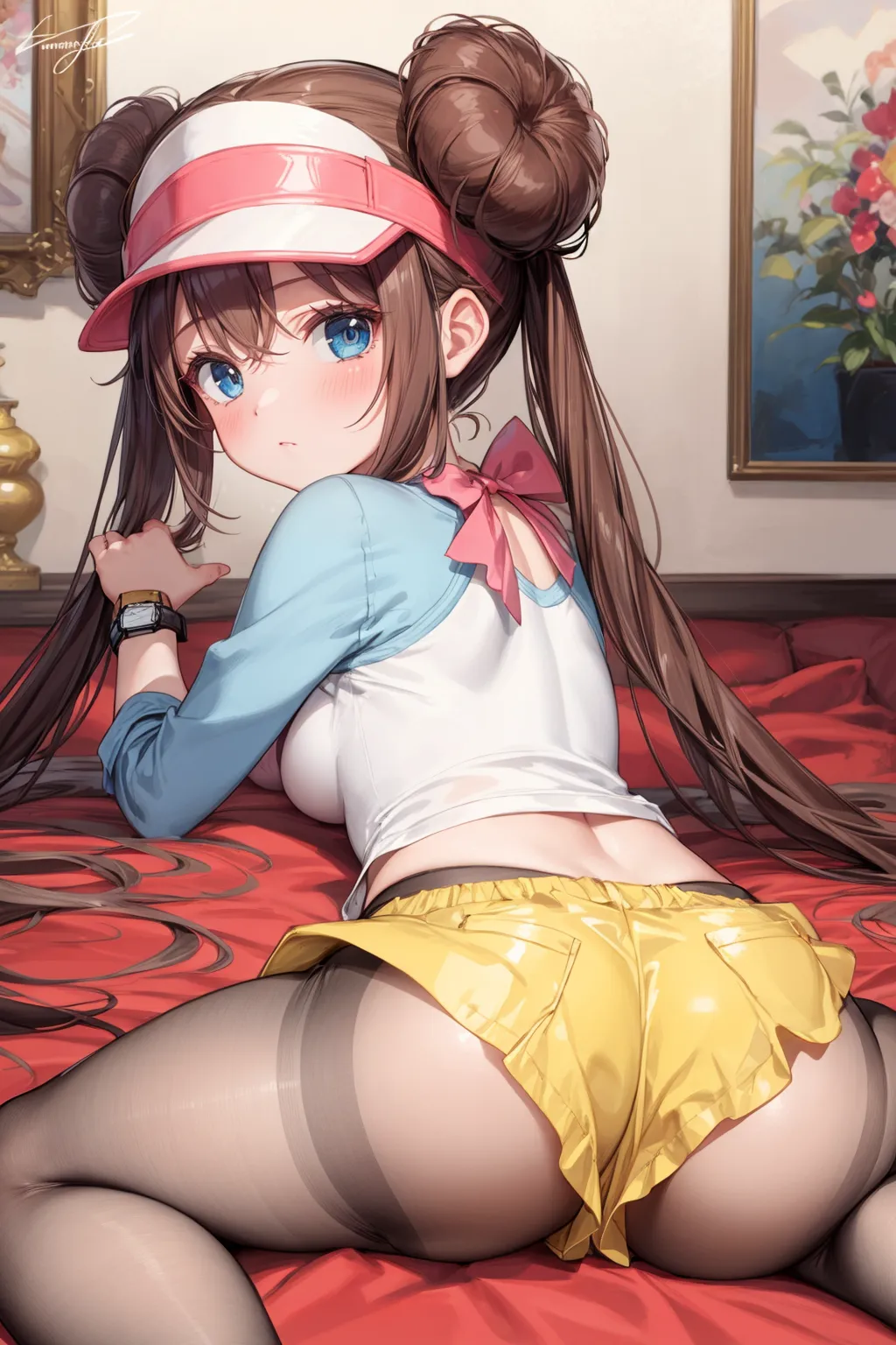 【「パンスト」AIエロ画像（イラスト・アニメ・二次元風）1436枚まとめ！(7ページ目)のエロ画像13枚目