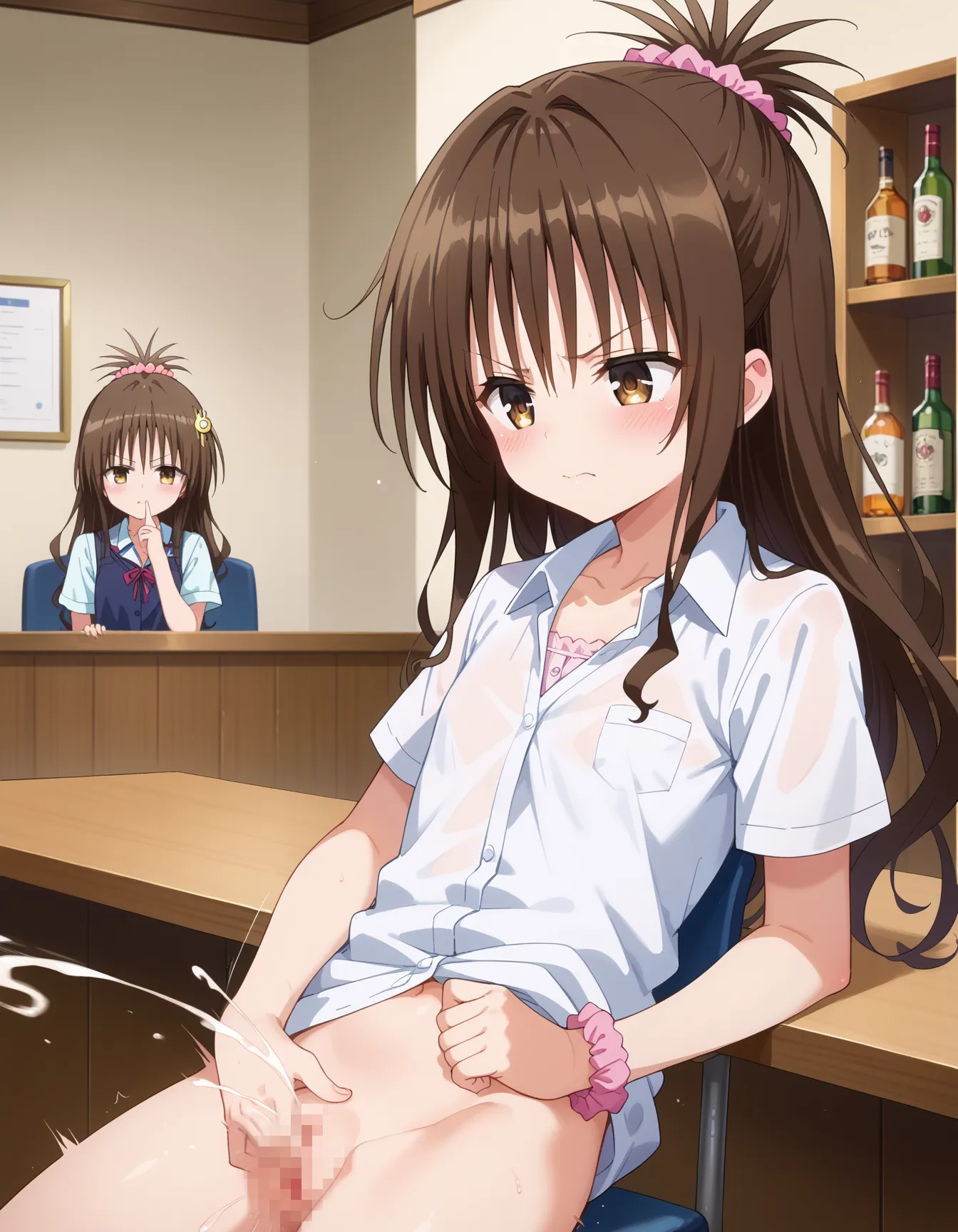 【「貧乳」AIエロ画像（イラスト・アニメ・二次元風）8390枚まとめ！(37ページ目)のエロ画像16枚目