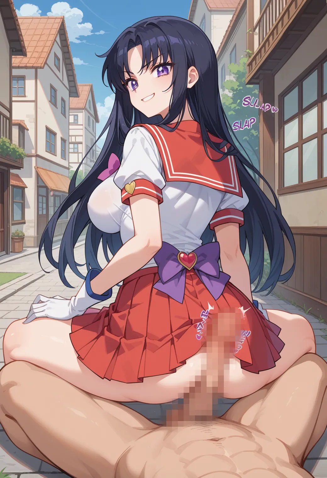 【「尻」AIエロ画像（イラスト・アニメ・二次元風）13361枚まとめ！(56ページ目)のエロ画像30枚目