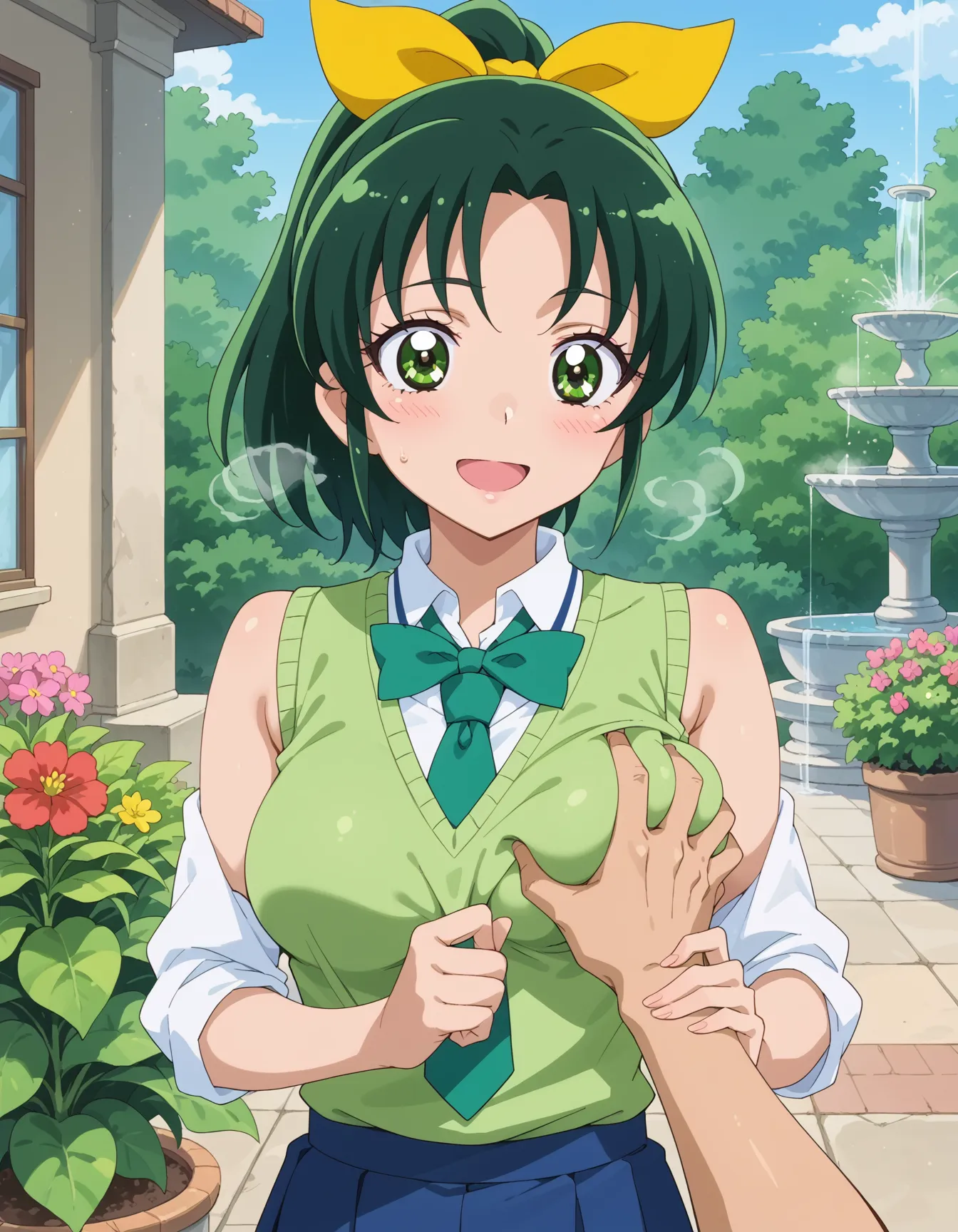 【「学制服」AIエロ画像（イラスト・アニメ・二次元風）4855枚まとめ！(19ページ目)のエロ画像27枚目