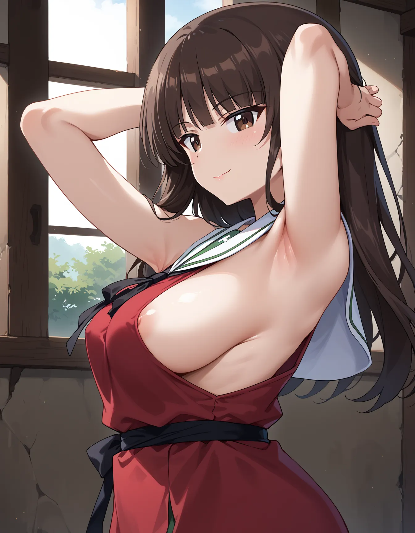 【「下着（ブラジャー・パンティ）」AIエロ画像（イラスト・アニメ・二次元風）15996枚まとめ！(68ページ目)のエロ画像7枚目