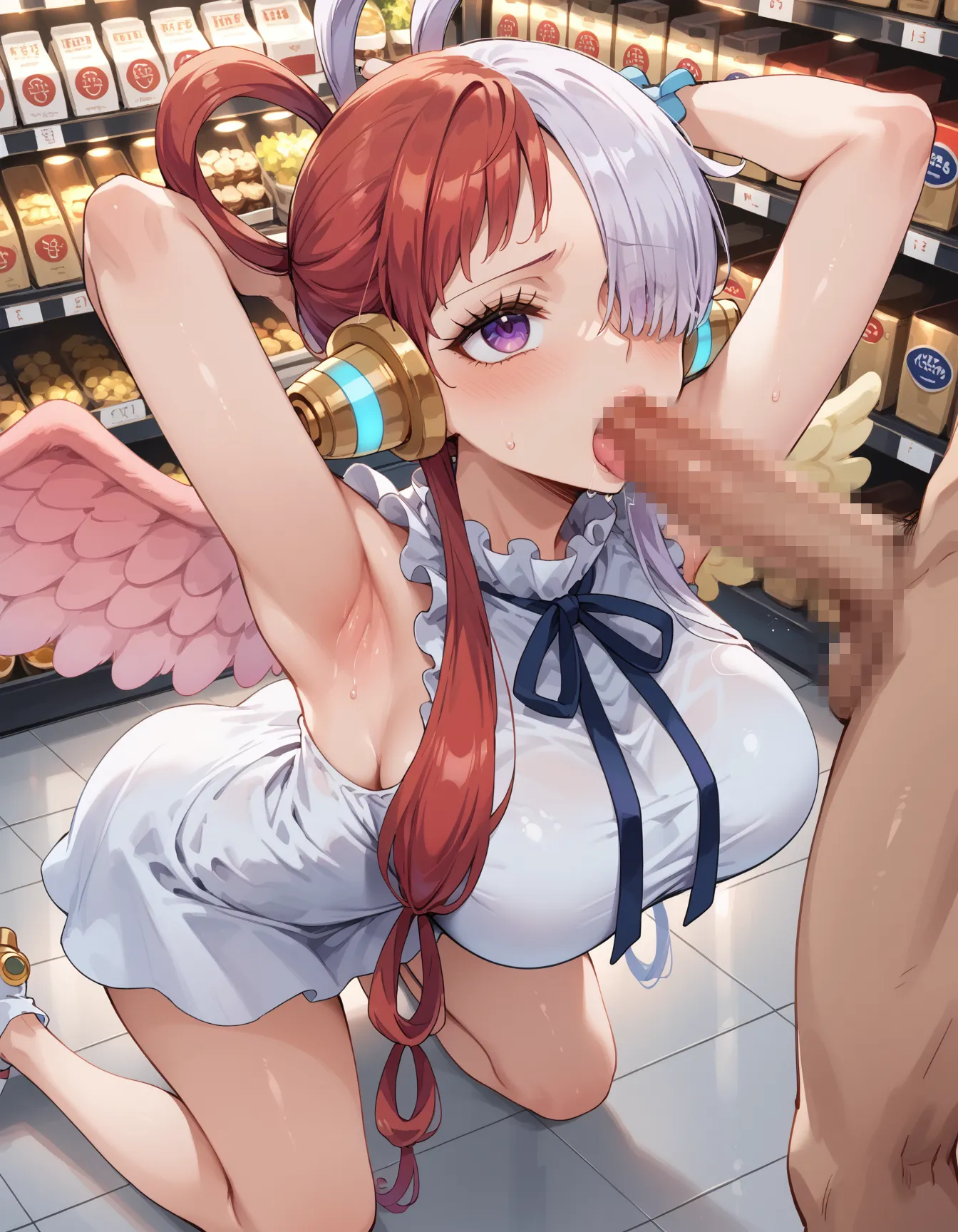 【「腋・脇」AIエロ画像（イラスト・アニメ・二次元風）4705枚まとめ！(20ページ目)のエロ画像5枚目