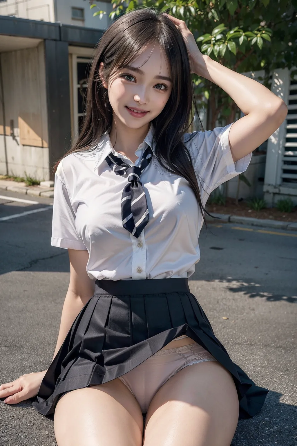 【「学制服」AIエロ画像（リアル・実写・フォト風）8482枚まとめ！(36ページ目)のエロ画像15枚目