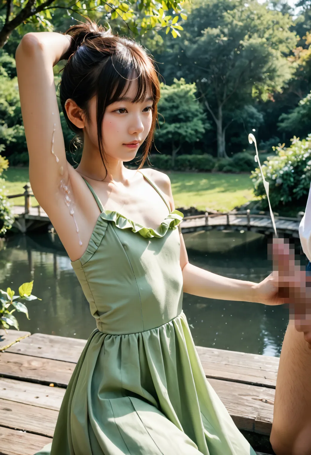 【「腋・脇」AIエロ画像（リアル・実写・フォト風）3812枚まとめ！(16ページ目)のエロ画像15枚目