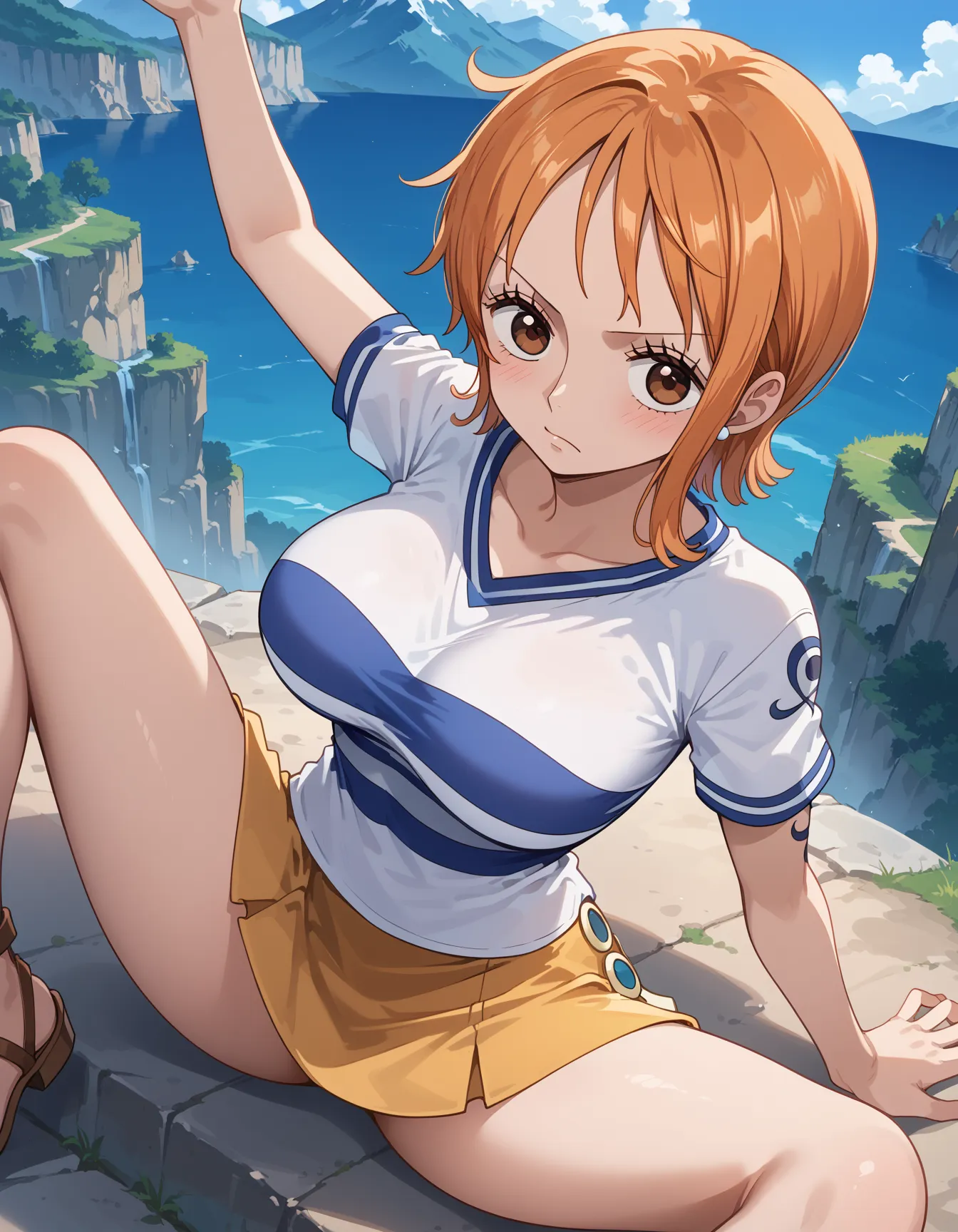【「巨乳」AIエロ画像（イラスト・アニメ・二次元風）26161枚まとめ！(109ページ目)のエロ画像28枚目