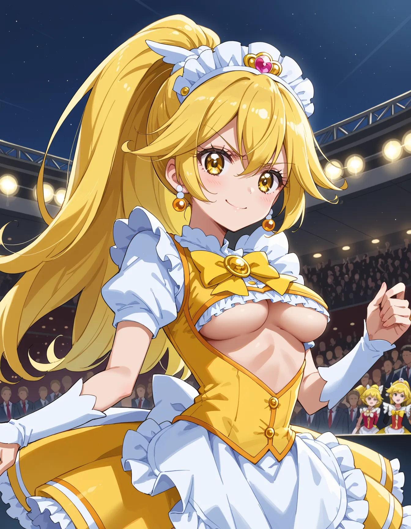 【「メイド」AIエロ画像（イラスト・アニメ・二次元風）516枚まとめ！(3ページ目)のエロ画像12枚目