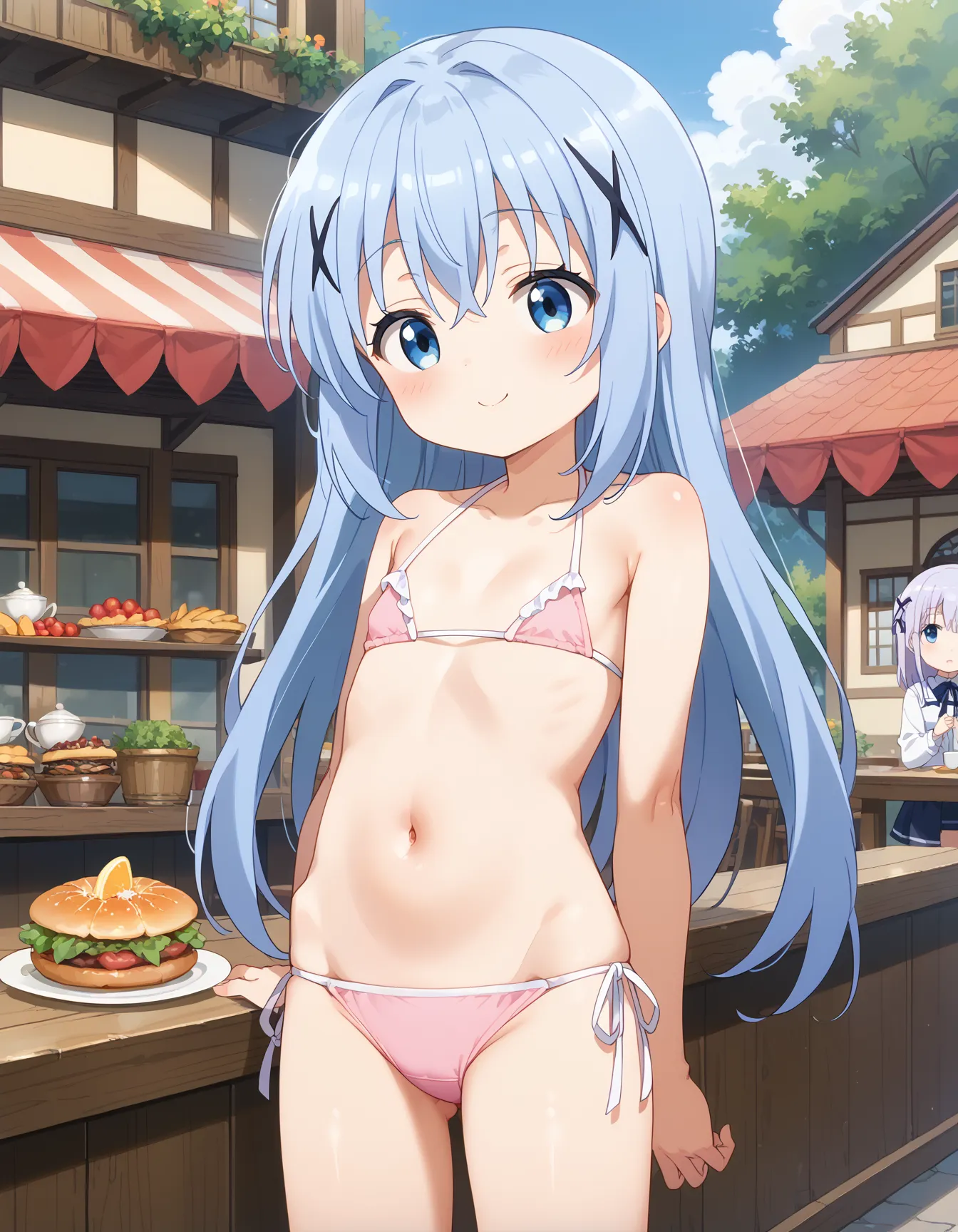 【「貧乳」AIエロ画像（イラスト・アニメ・二次元風）8390枚まとめ！(35ページ目)のエロ画像7枚目