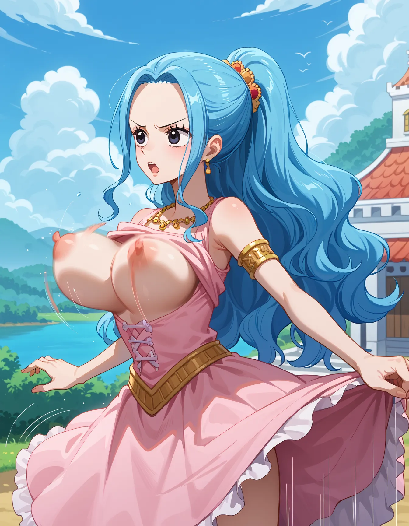 【「巨乳」AIエロ画像（イラスト・アニメ・二次元風）26161枚まとめ！(107ページ目)のエロ画像18枚目