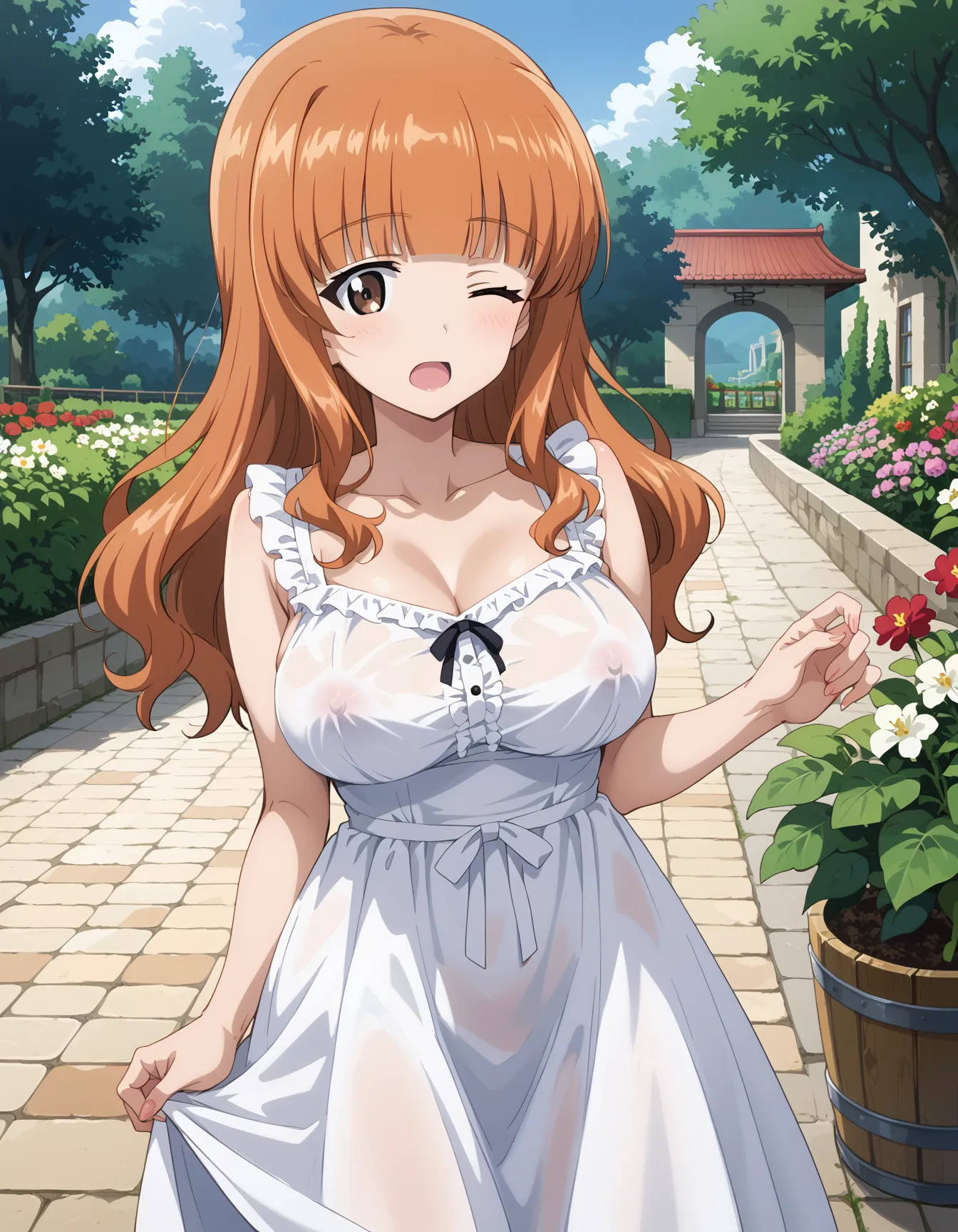 【「巨乳」AIエロ画像（イラスト・アニメ・二次元風）26161枚まとめ！(106ページ目)のエロ画像11枚目