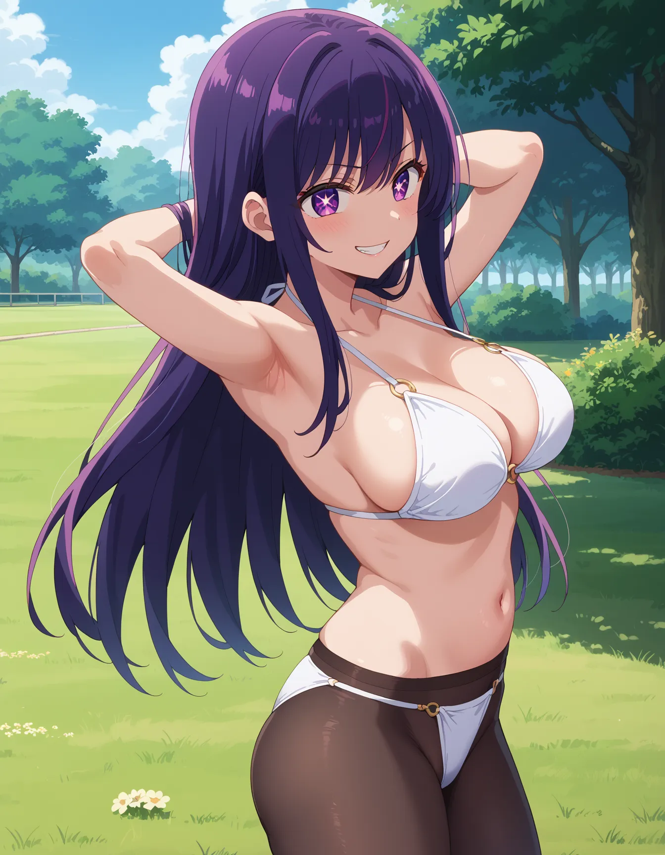 【「パンスト」AIエロ画像（イラスト・アニメ・二次元風）1436枚まとめ！(6ページ目)のエロ画像26枚目