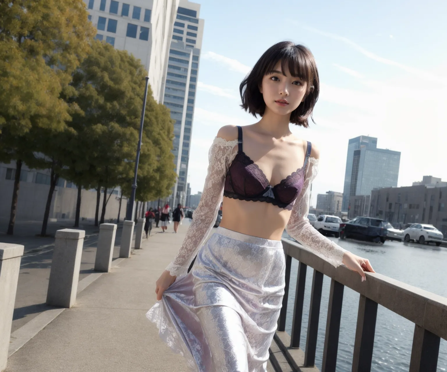 【「ロリ・小柄×下着（ブラジャー・パンティ）」AIエロ画像（リアル・実写・フォト風）3330枚まとめ！(12ページ目)のエロ画像15枚目