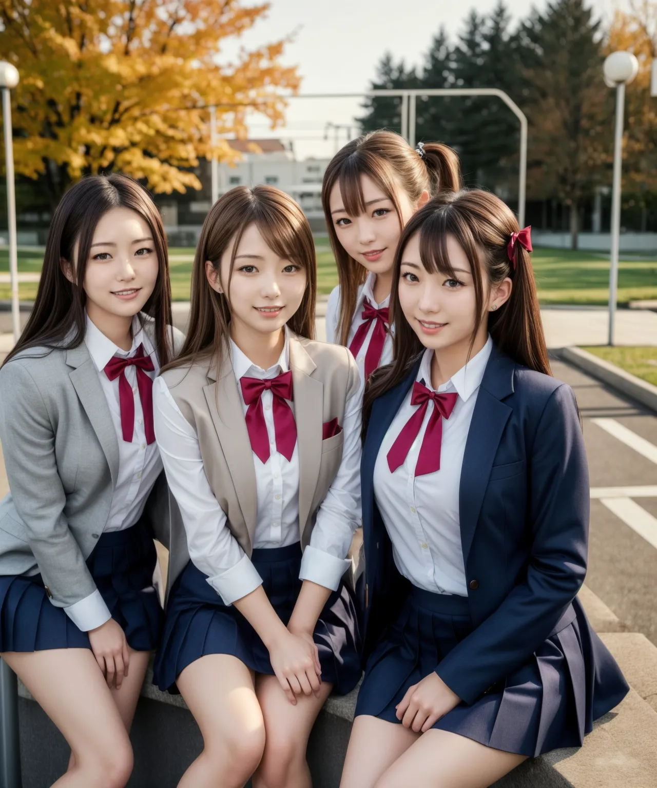 【「学制服」AIエロ画像（リアル・実写・フォト風）8482枚まとめ！(33ページ目)のエロ画像26枚目