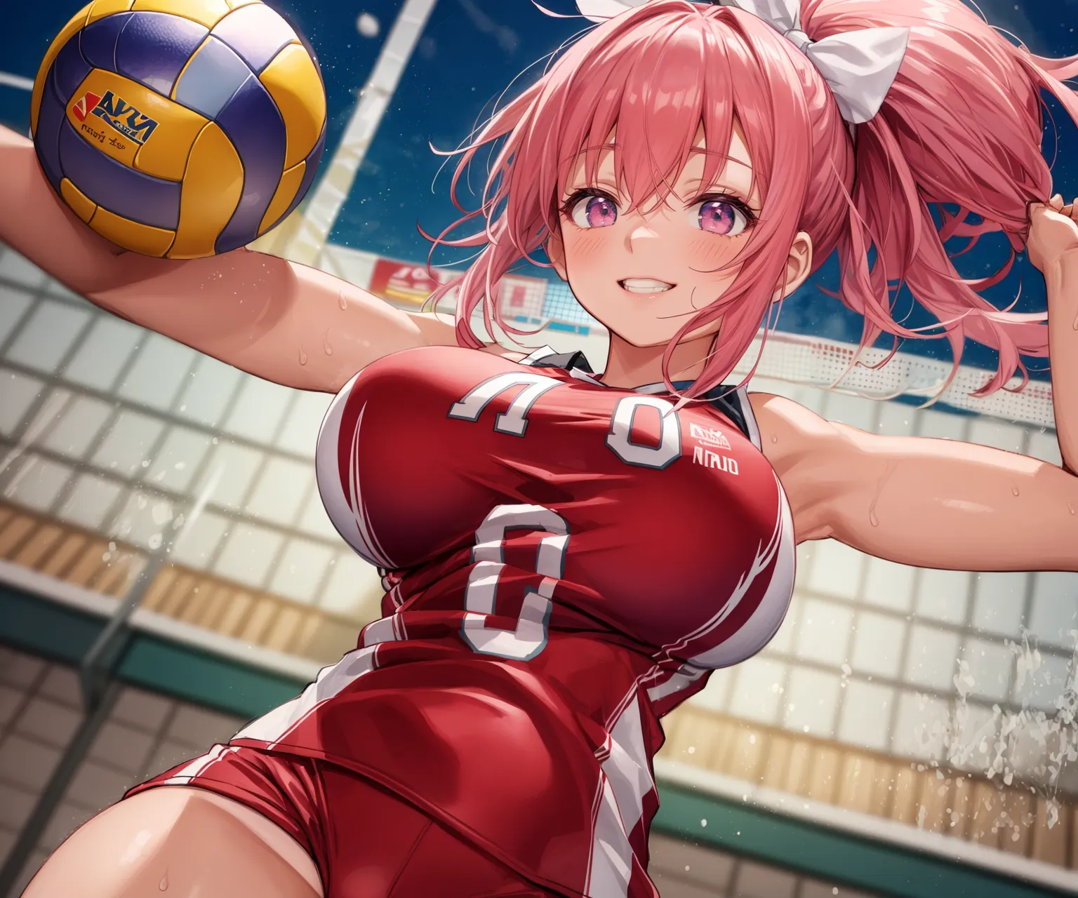 【「爆乳・超乳」AIエロ画像（イラスト・アニメ・二次元風）5621枚まとめ！(21ページ目)のエロ画像22枚目