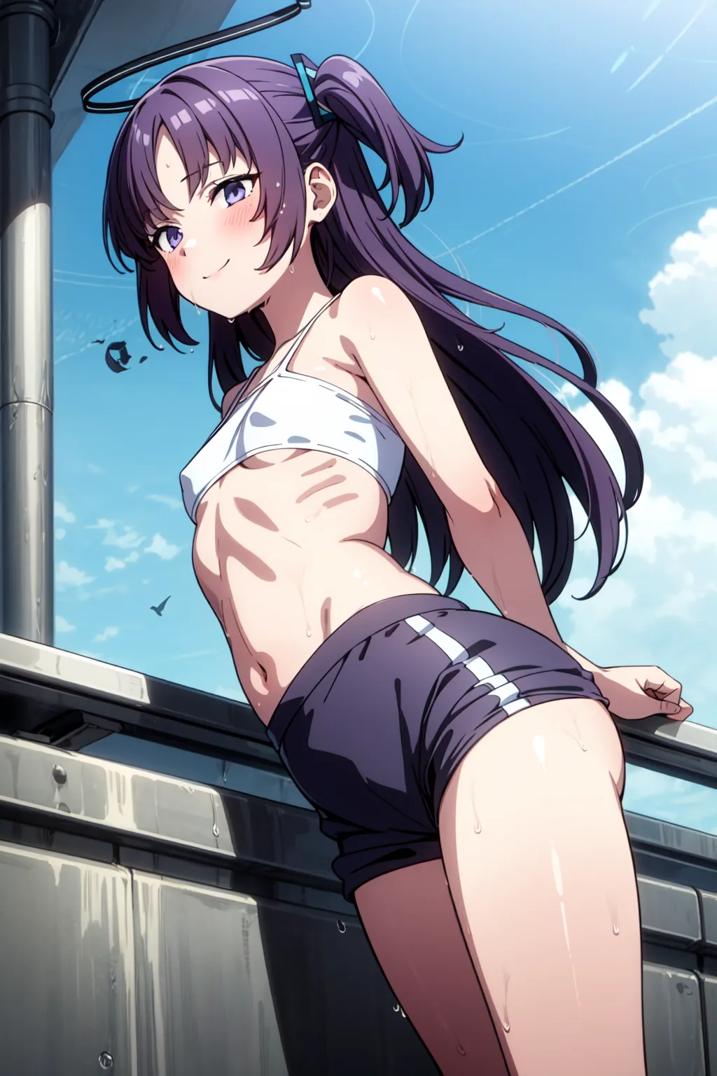 【「貧乳」AIエロ画像（イラスト・アニメ・二次元風）8390枚まとめ！(33ページ目)のエロ画像13枚目