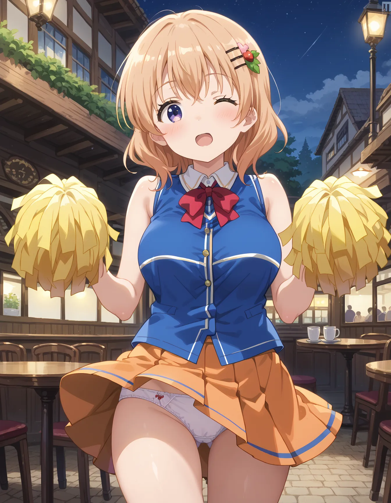 【「下着（ブラジャー・パンティ）」AIエロ画像（イラスト・アニメ・二次元風）15996枚まとめ！(60ページ目)のエロ画像2枚目