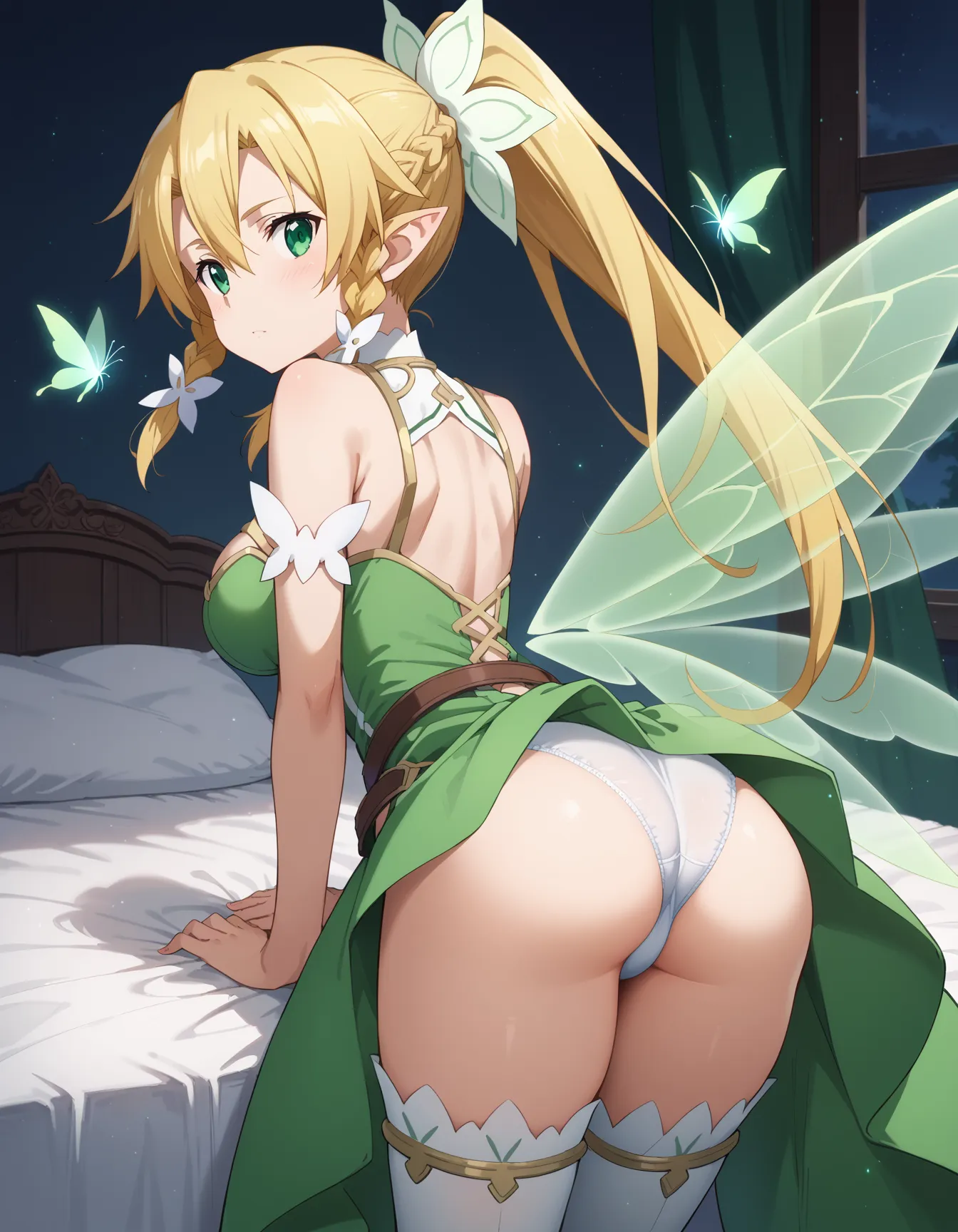 【「下着（ブラジャー・パンティ）」AIエロ画像（イラスト・アニメ・二次元風）15996枚まとめ！(59ページ目)のエロ画像21枚目