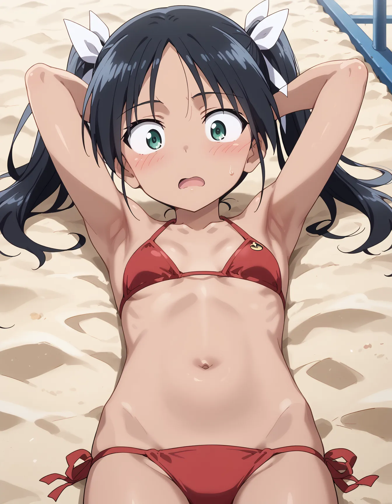 【「腋・脇」AIエロ画像（イラスト・アニメ・二次元風）4705枚まとめ！(18ページ目)のエロ画像10枚目