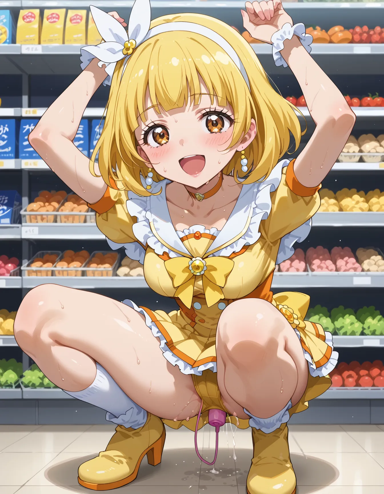 【「下着（ブラジャー・パンティ）」AIエロ画像（イラスト・アニメ・二次元風）15996枚まとめ！(58ページ目)のエロ画像19枚目