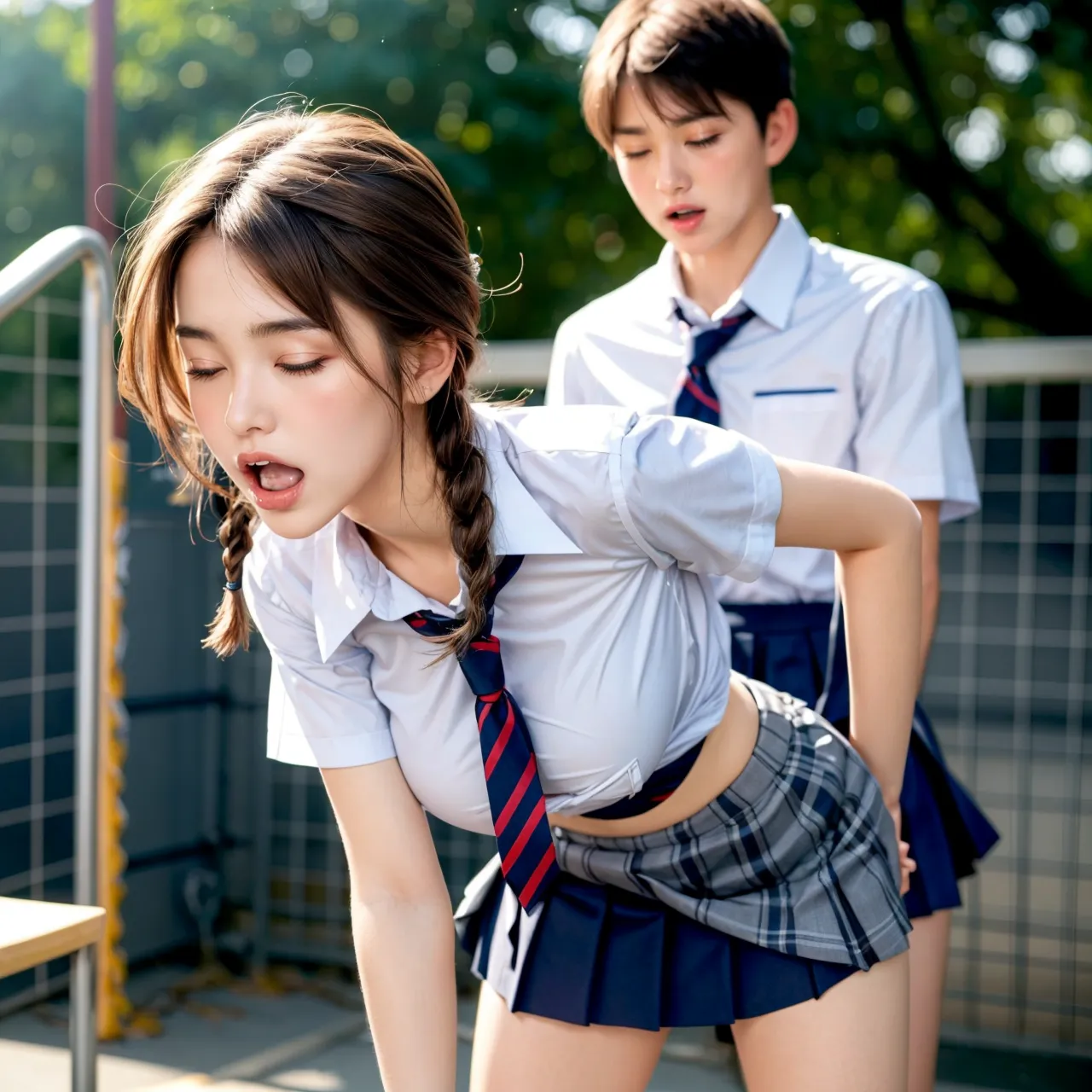 【「学制服」AIエロ画像（リアル・実写・フォト風）8482枚まとめ！(31ページ目)のエロ画像26枚目