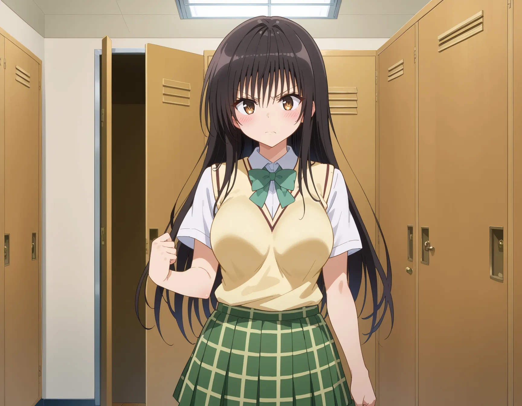 【「学制服」AIエロ画像（イラスト・アニメ・二次元風）4855枚まとめ！(16ページ目)のエロ画像30枚目