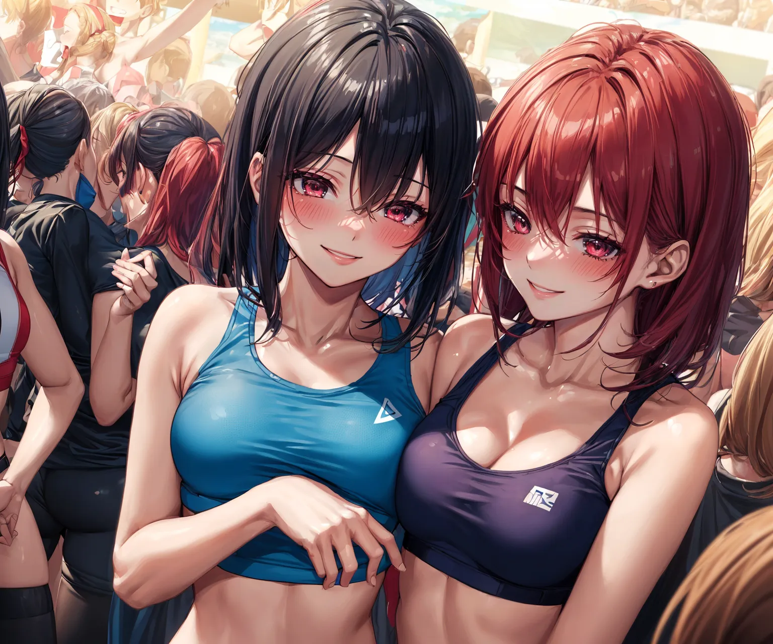 【「下着（ブラジャー・パンティ）」AIエロ画像（イラスト・アニメ・二次元風）15996枚まとめ！(56ページ目)のエロ画像29枚目