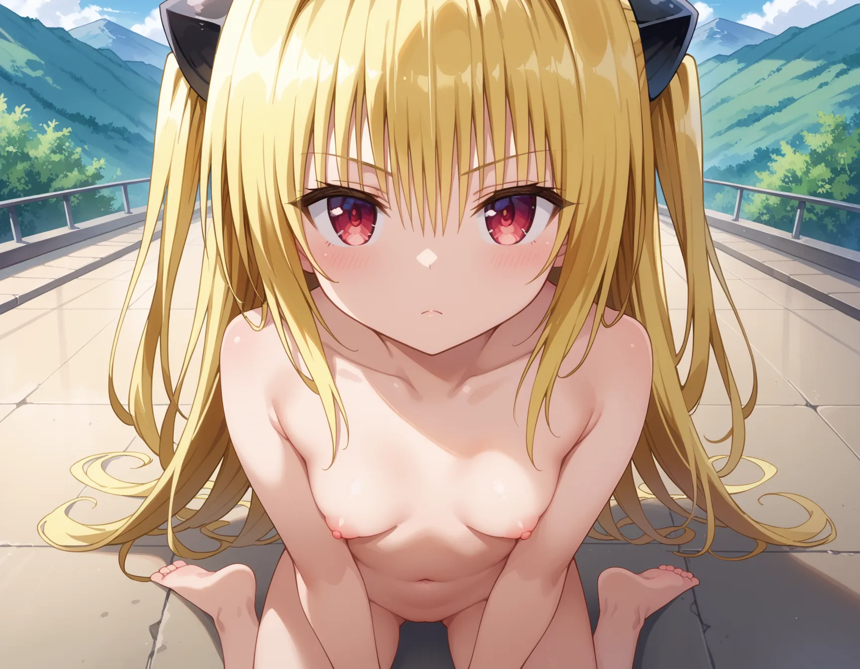 【「ロリ・小柄×ヌード・全裸」AIエロ画像（イラスト・アニメ・二次元風）3226枚まとめ！(13ページ目)のエロ画像9枚目