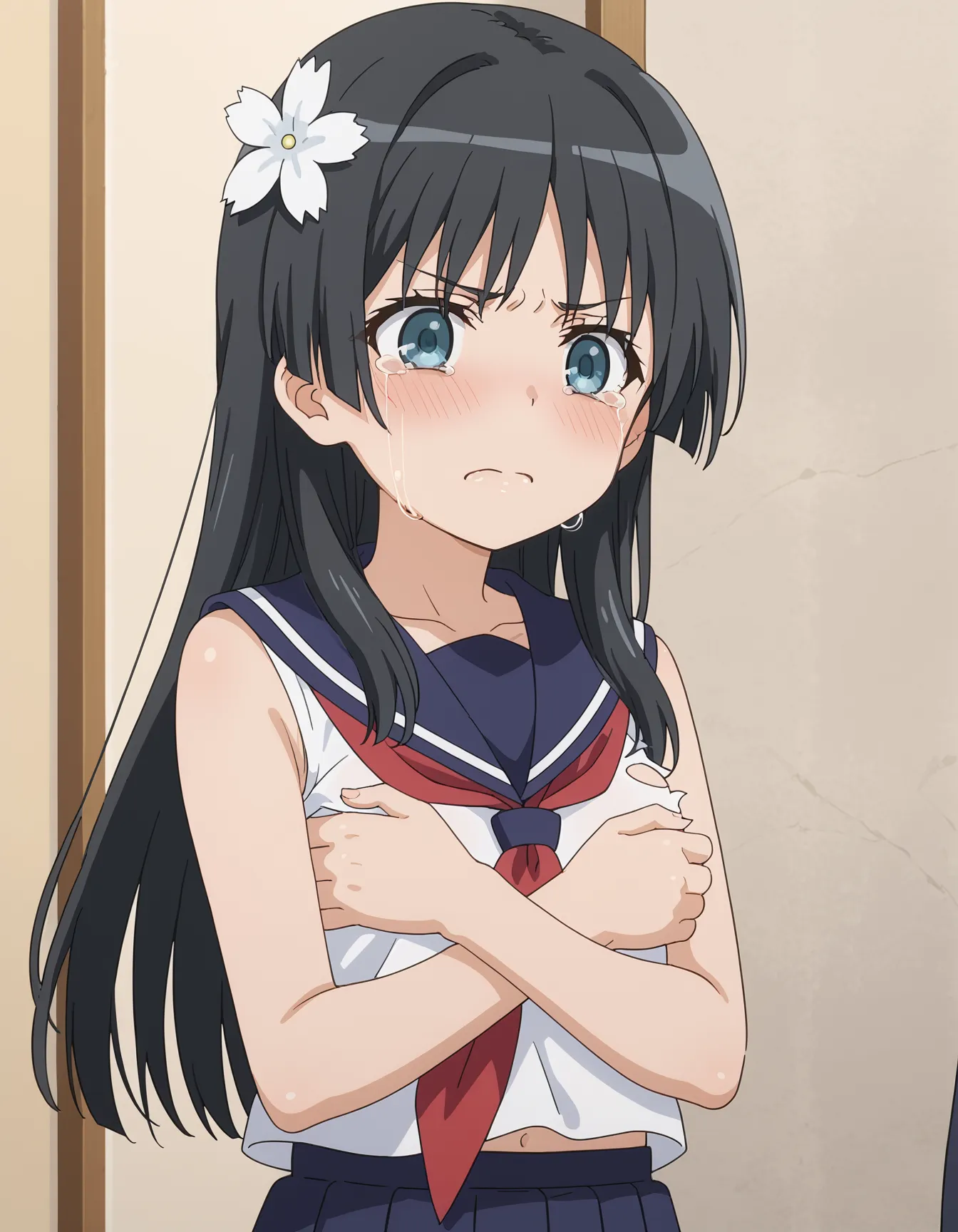 【「学制服」AIエロ画像（イラスト・アニメ・二次元風）4855枚まとめ！(16ページ目)のエロ画像21枚目