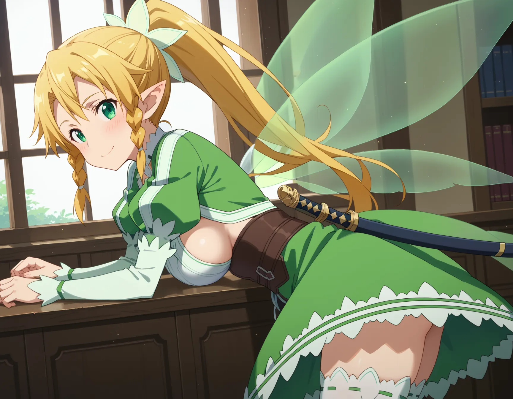 【「下着（ブラジャー・パンティ）」AIエロ画像（イラスト・アニメ・二次元風）15996枚まとめ！(56ページ目)のエロ画像1枚目