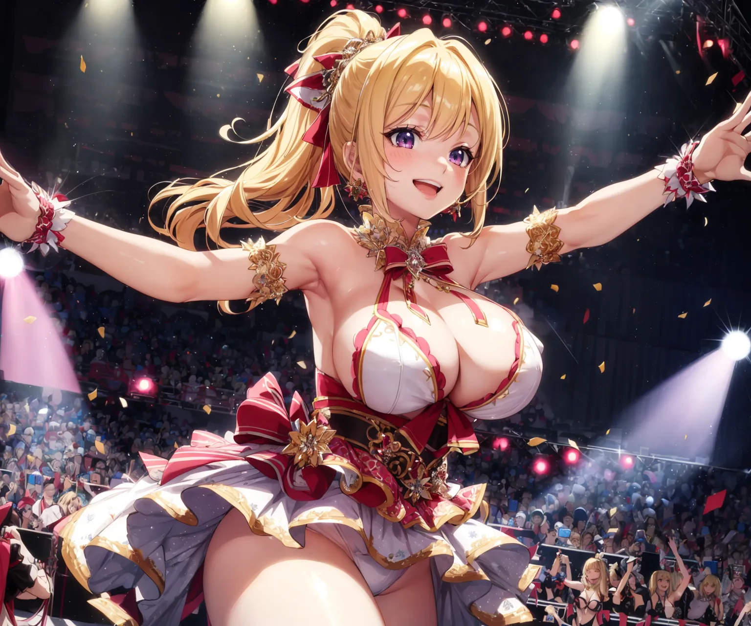 【「爆乳・超乳」AIエロ画像（イラスト・アニメ・二次元風）5621枚まとめ！(20ページ目)のエロ画像1枚目