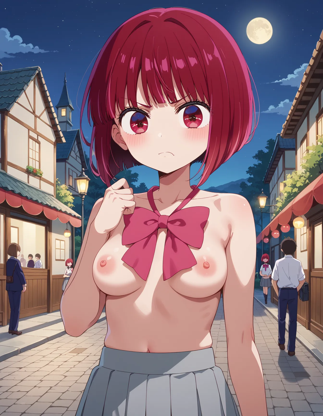 【「学制服」AIエロ画像（イラスト・アニメ・二次元風）4855枚まとめ！(16ページ目)のエロ画像11枚目