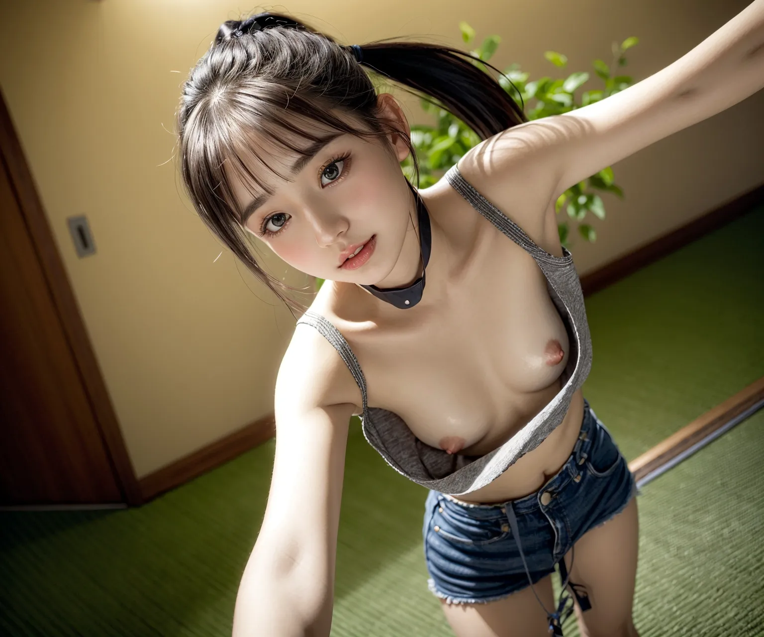 【「貧乳」AIエロ画像（リアル・実写・フォト風）21896枚まとめ！(75ページ目)のエロ画像12枚目