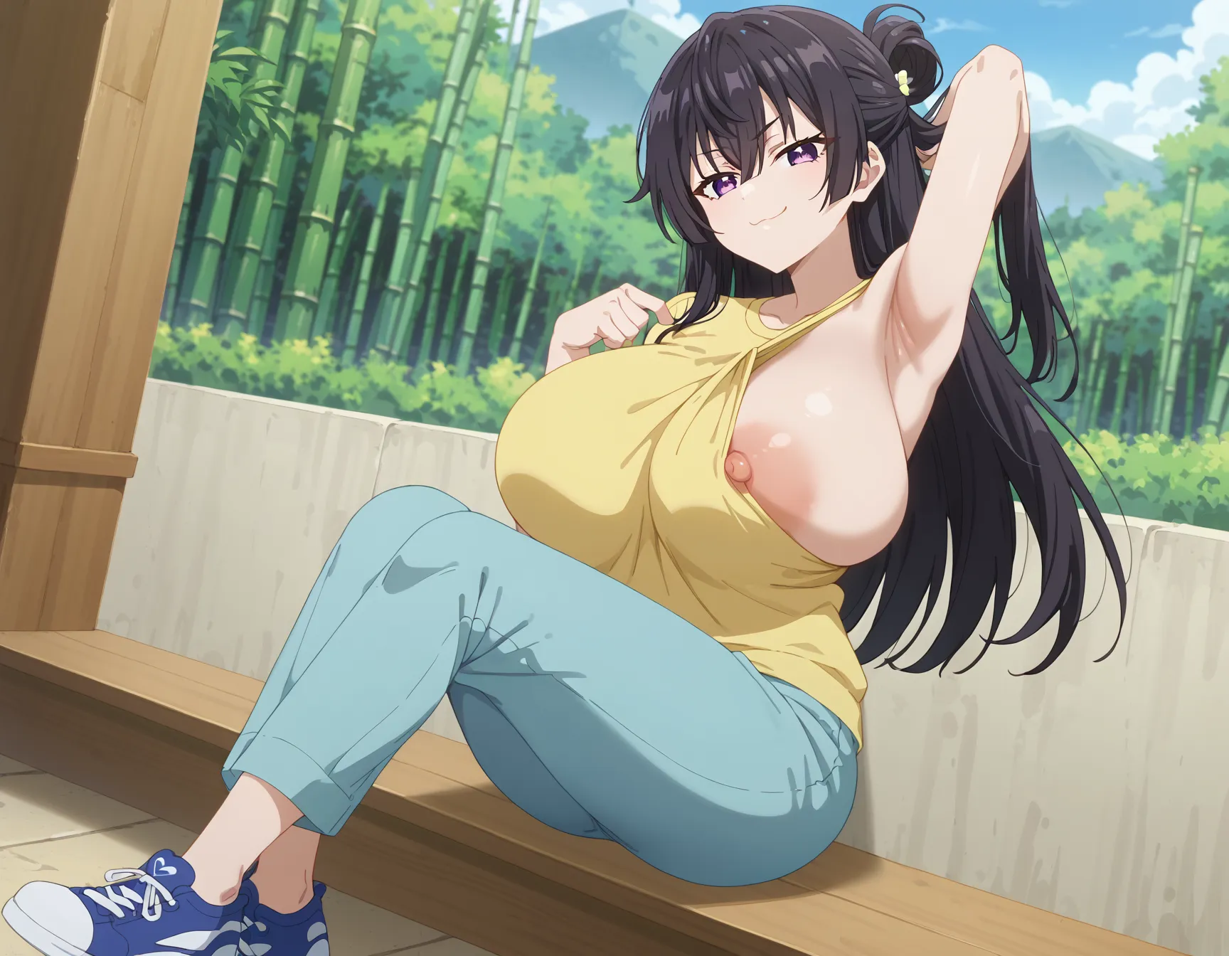 【「爆乳・超乳」AIエロ画像（イラスト・アニメ・二次元風）5621枚まとめ！(19ページ目)のエロ画像25枚目