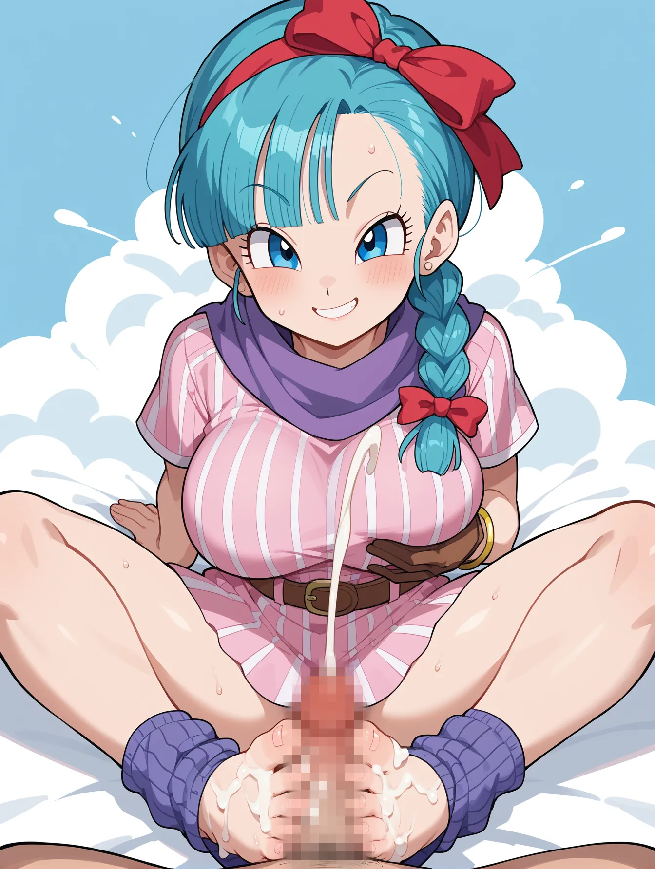 【「下着（ブラジャー・パンティ）」AIエロ画像（イラスト・アニメ・二次元風）15996枚まとめ！(54ページ目)のエロ画像5枚目