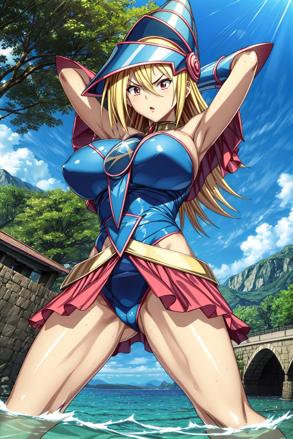 【「巨乳」AIエロ画像（イラスト・アニメ・二次元風）26161枚まとめ！(92ページ目)のエロ画像23枚目