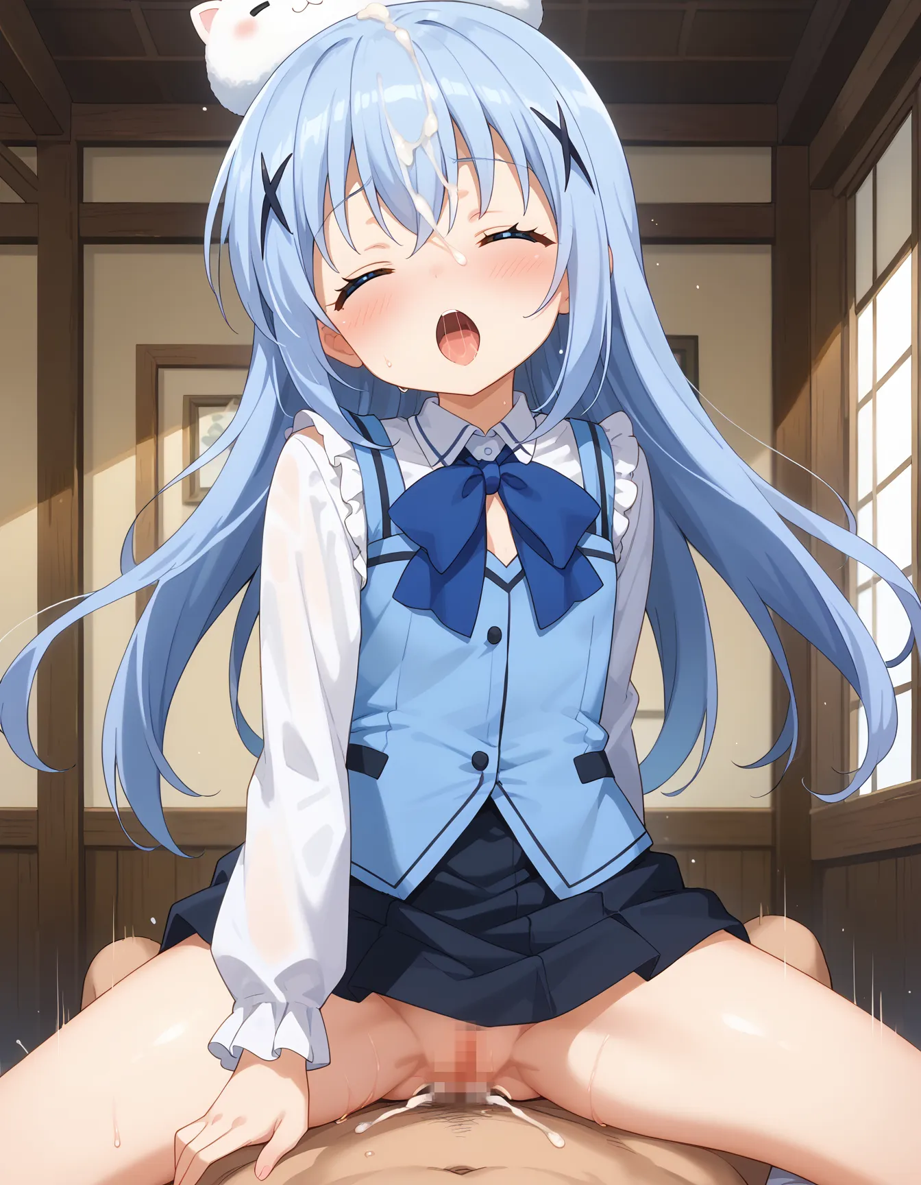 【「貧乳」AIエロ画像（イラスト・アニメ・二次元風）8390枚まとめ！(29ページ目)のエロ画像20枚目
