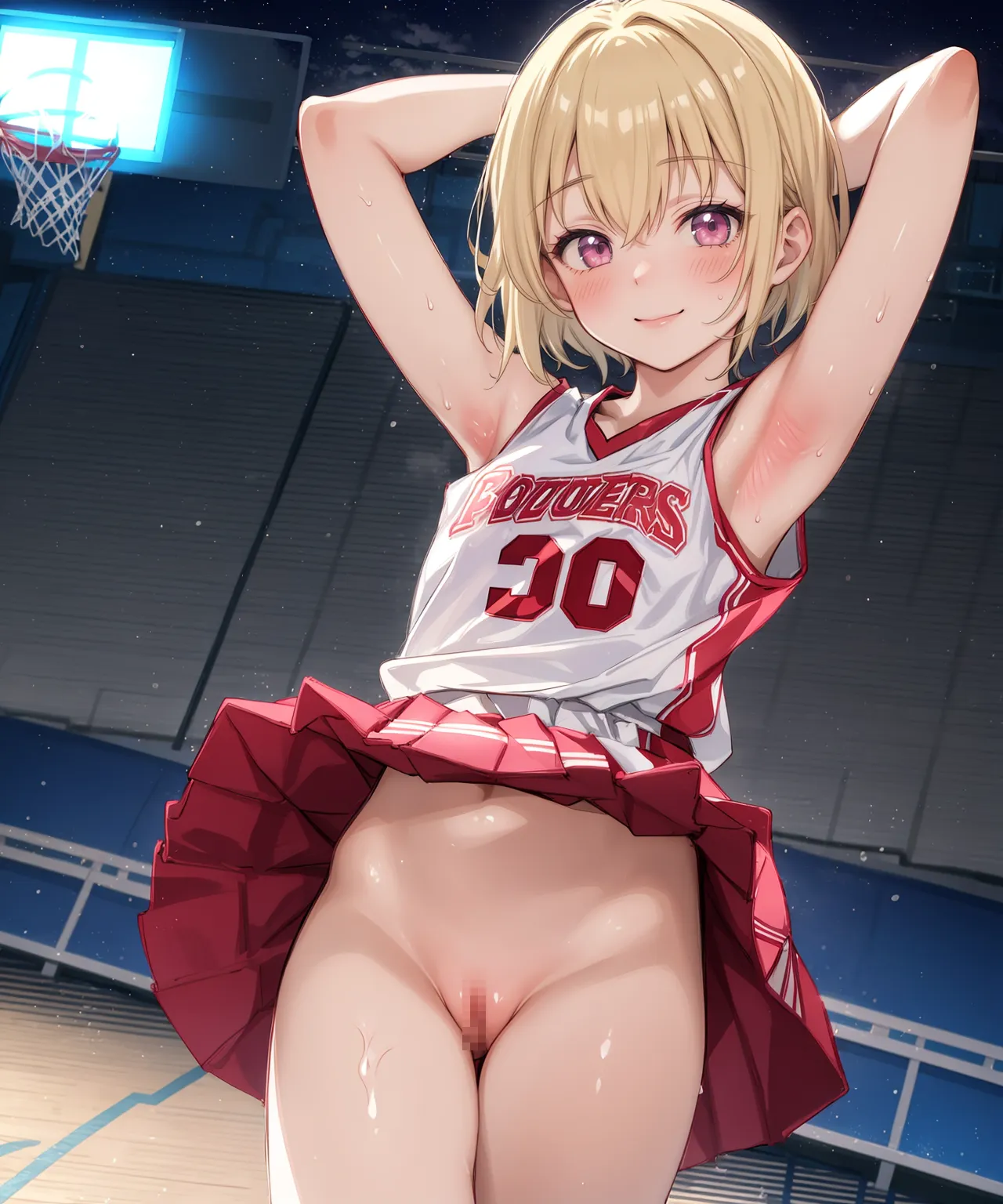 【「貧乳」AIエロ画像（イラスト・アニメ・二次元風）8390枚まとめ！(29ページ目)のエロ画像15枚目