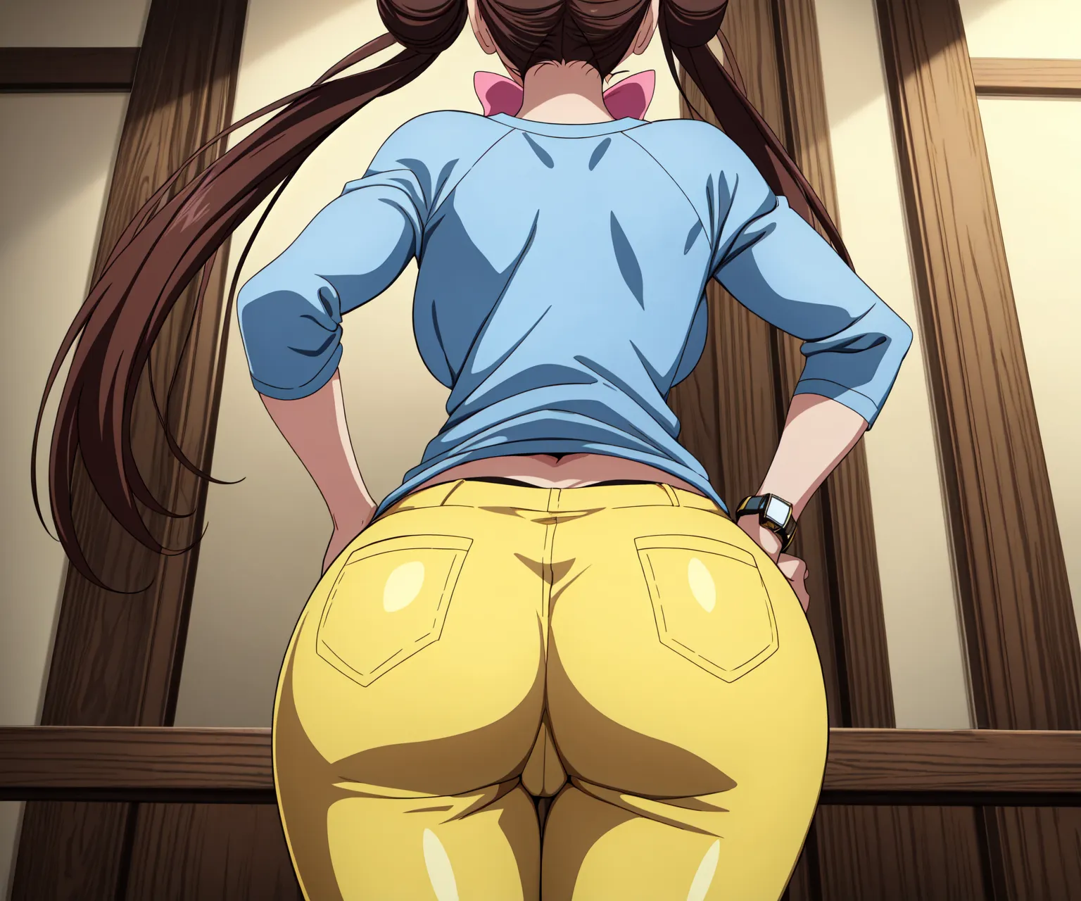 【「パンスト」AIエロ画像（イラスト・アニメ・二次元風）1436枚まとめ！(6ページ目)のエロ画像1枚目