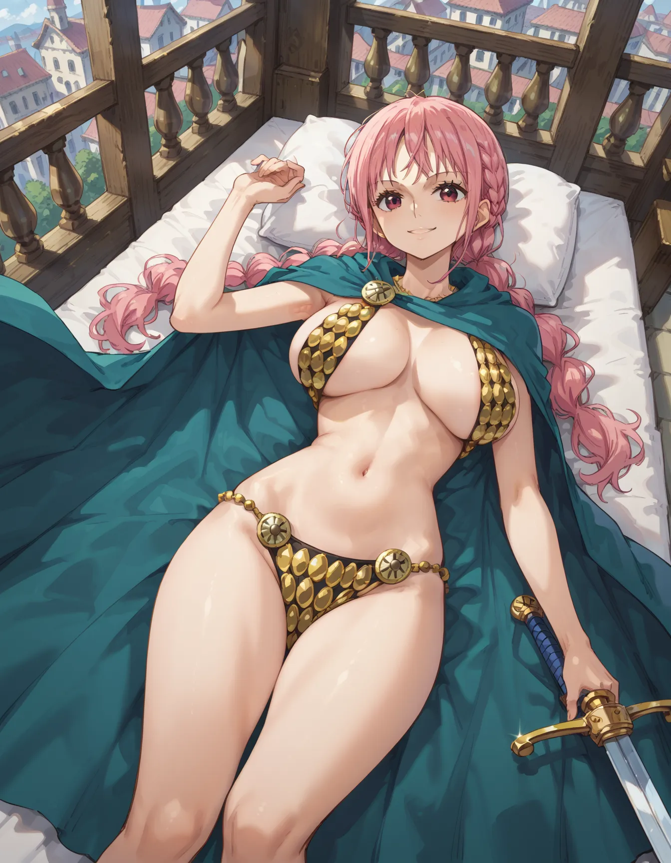 【「巨乳」AIエロ画像（イラスト・アニメ・二次元風）26161枚まとめ！(91ページ目)のエロ画像7枚目